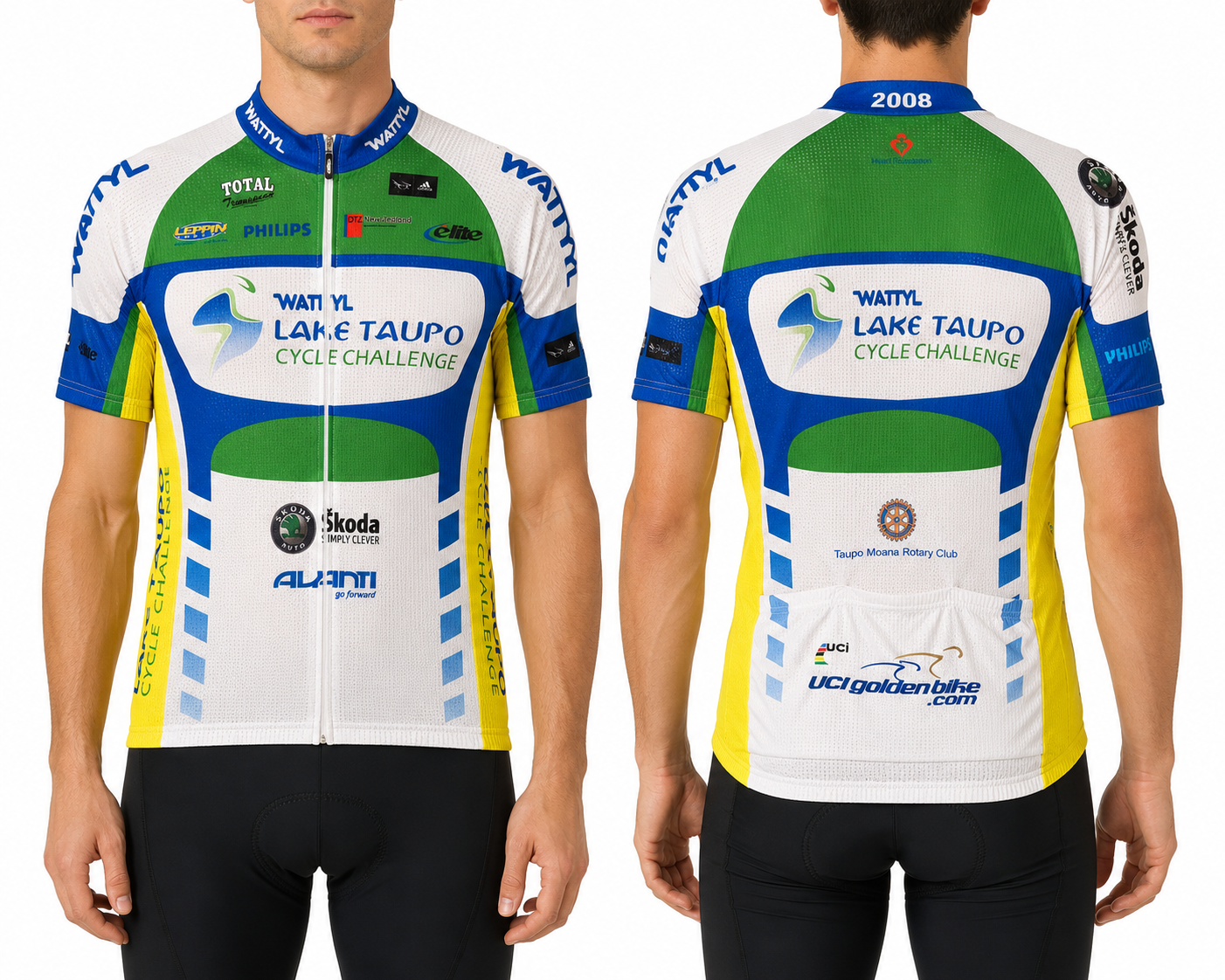 Wattyl Lake Taupo Cycle Challenge Cycling Jersey – Men's M