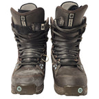 Burton Freestyle snowboard boots, front view showing laces and straps