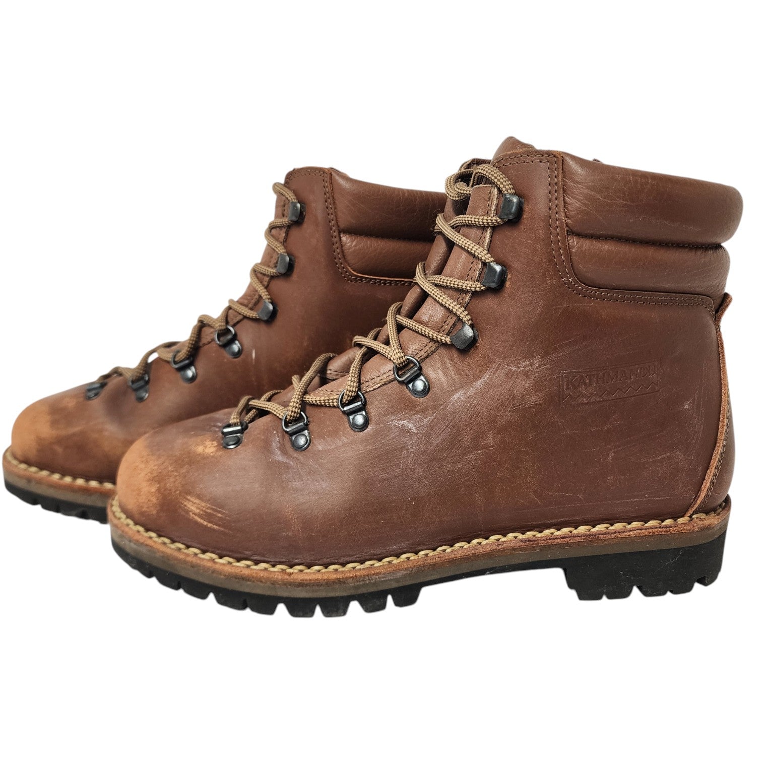 Leather mountaineering hiking boots Kathmandu EUR 45