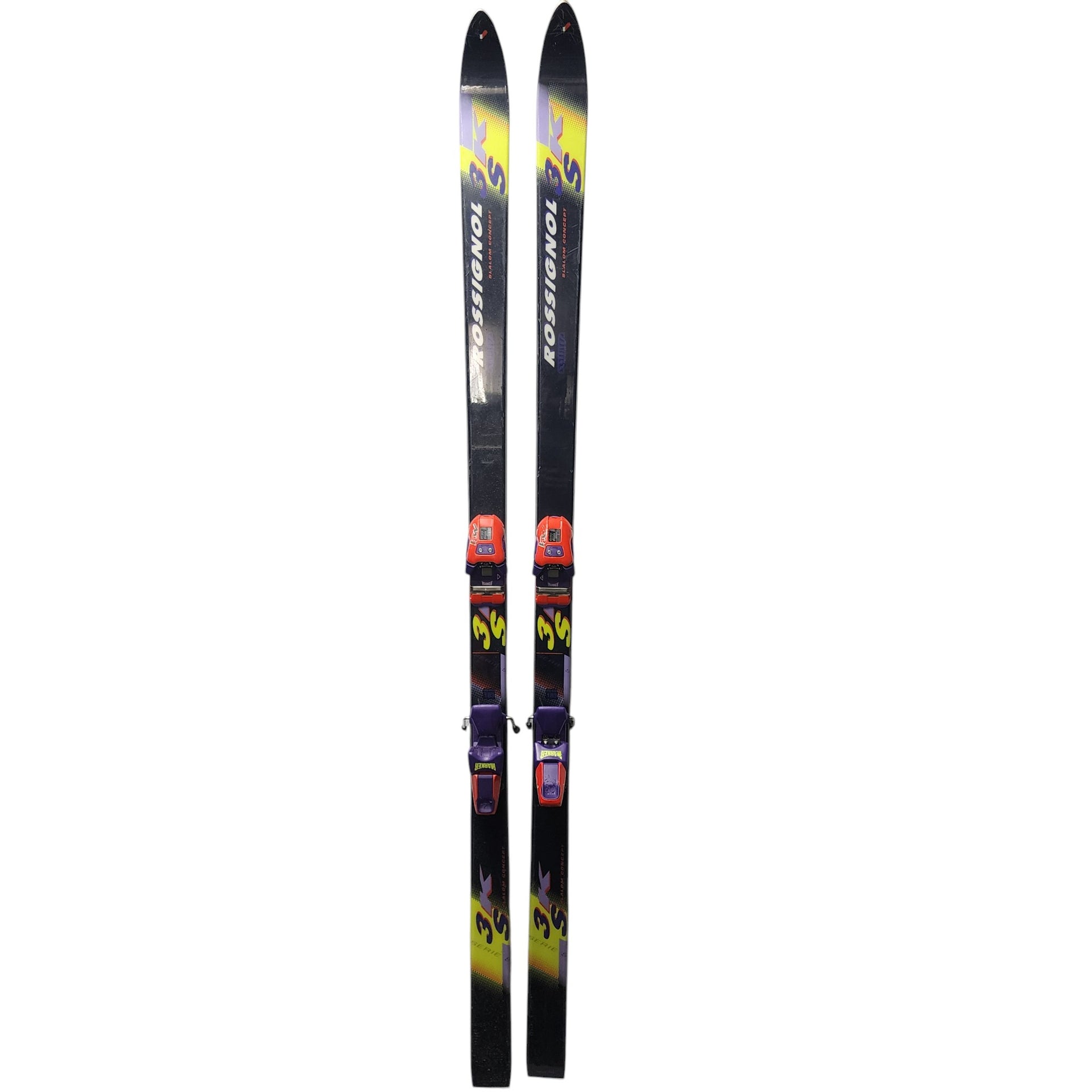 Rossignol 3KS Slalom Concept with Marker Bindings skis - 183cm