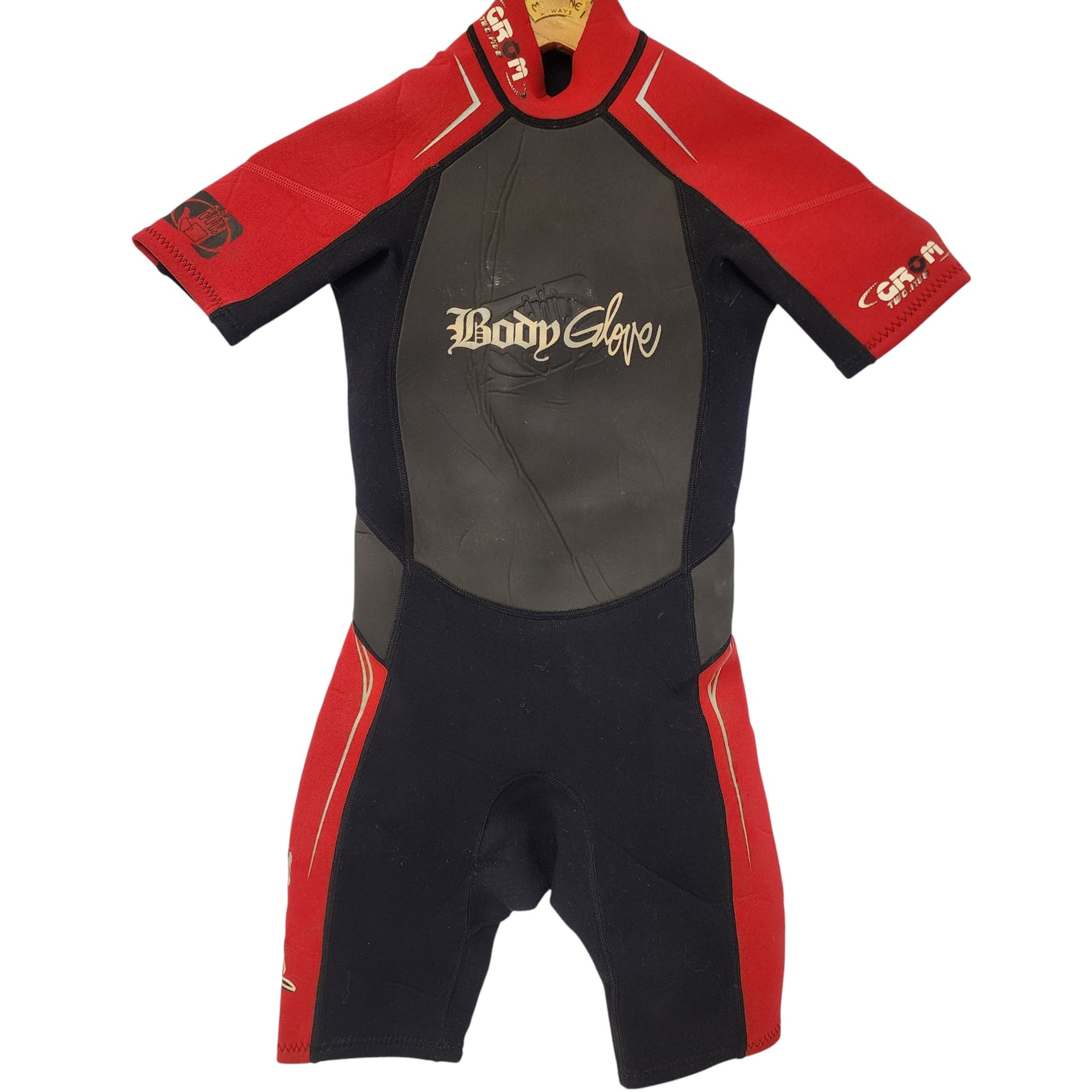 BodyGlove Junior 6 Shorty Wetsuit – Red & Black