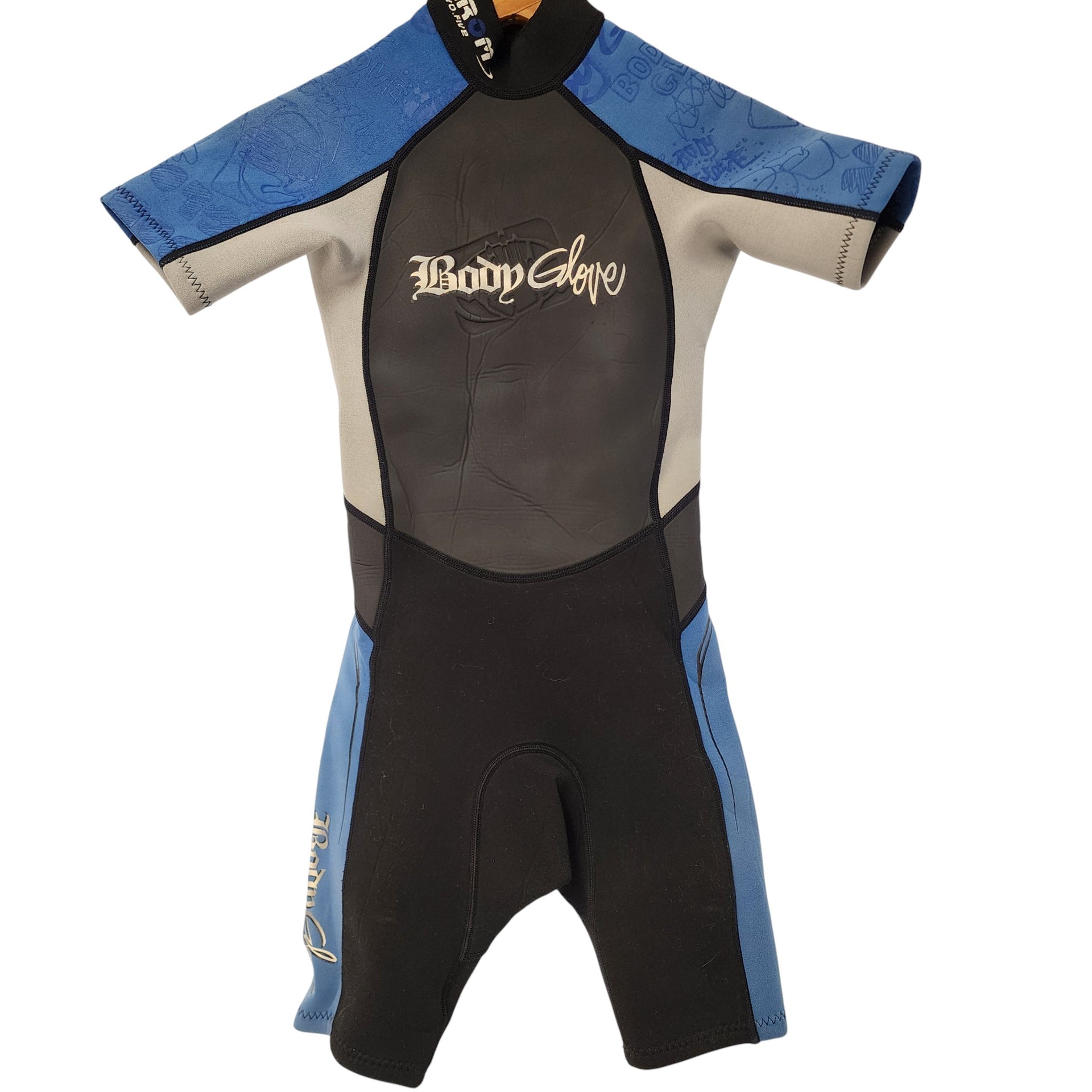 BodyGlove Junior 6 Shorty Wetsuit – Blue & Grey