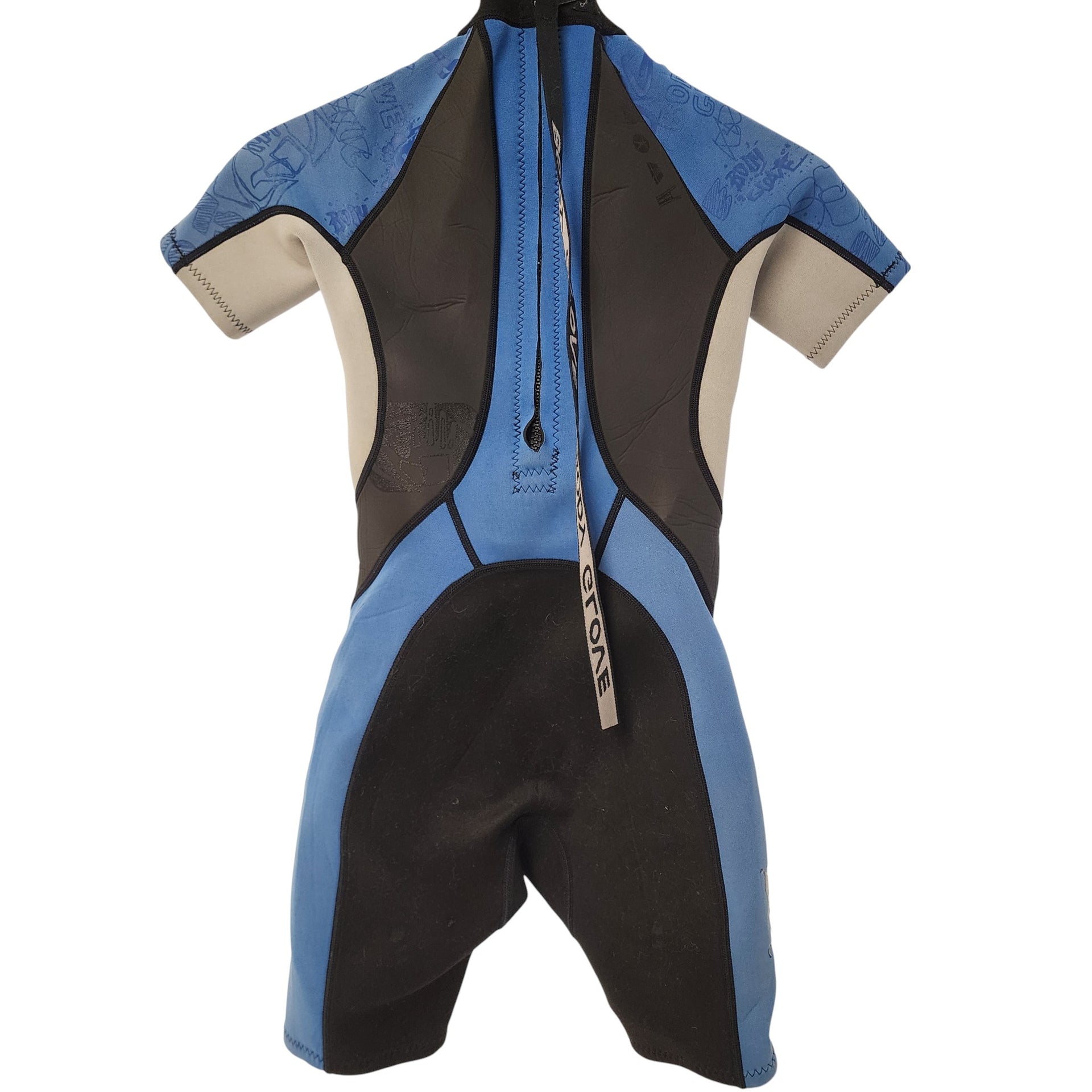 BodyGlove Junior 6 Shorty Wetsuit – Blue & Grey