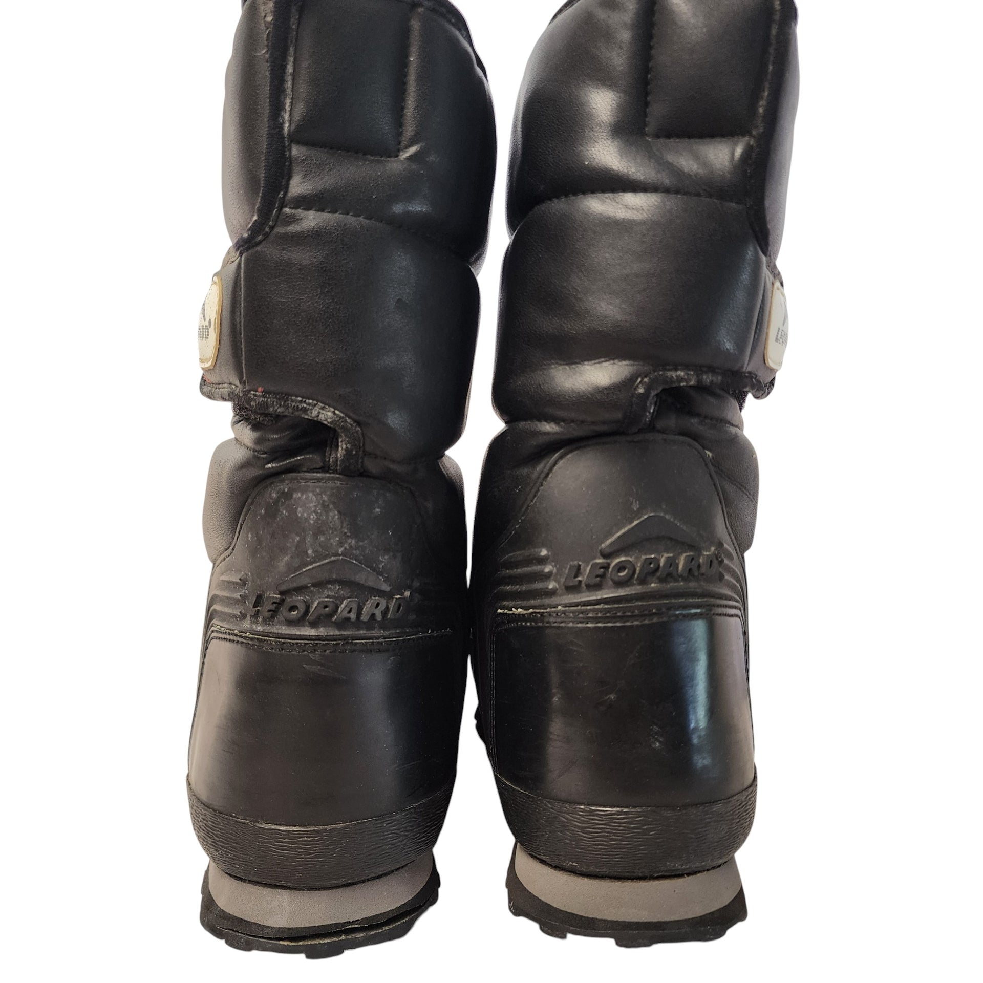 Leopard Apres Snow Boots, size 45