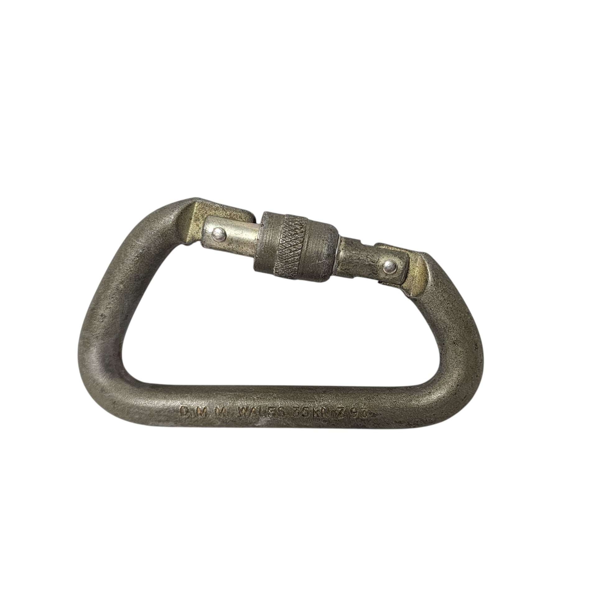 DMM 35kN D-Shaped Screwgate Carabiner