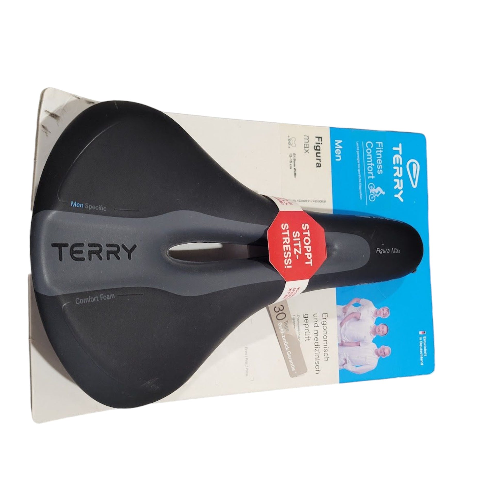 Terry Figura Max Men’s Saddle – Performance Comfort *NEW*