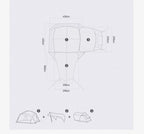 Large Family Camping Tent + Inner Room + Awning – Excellent Condition