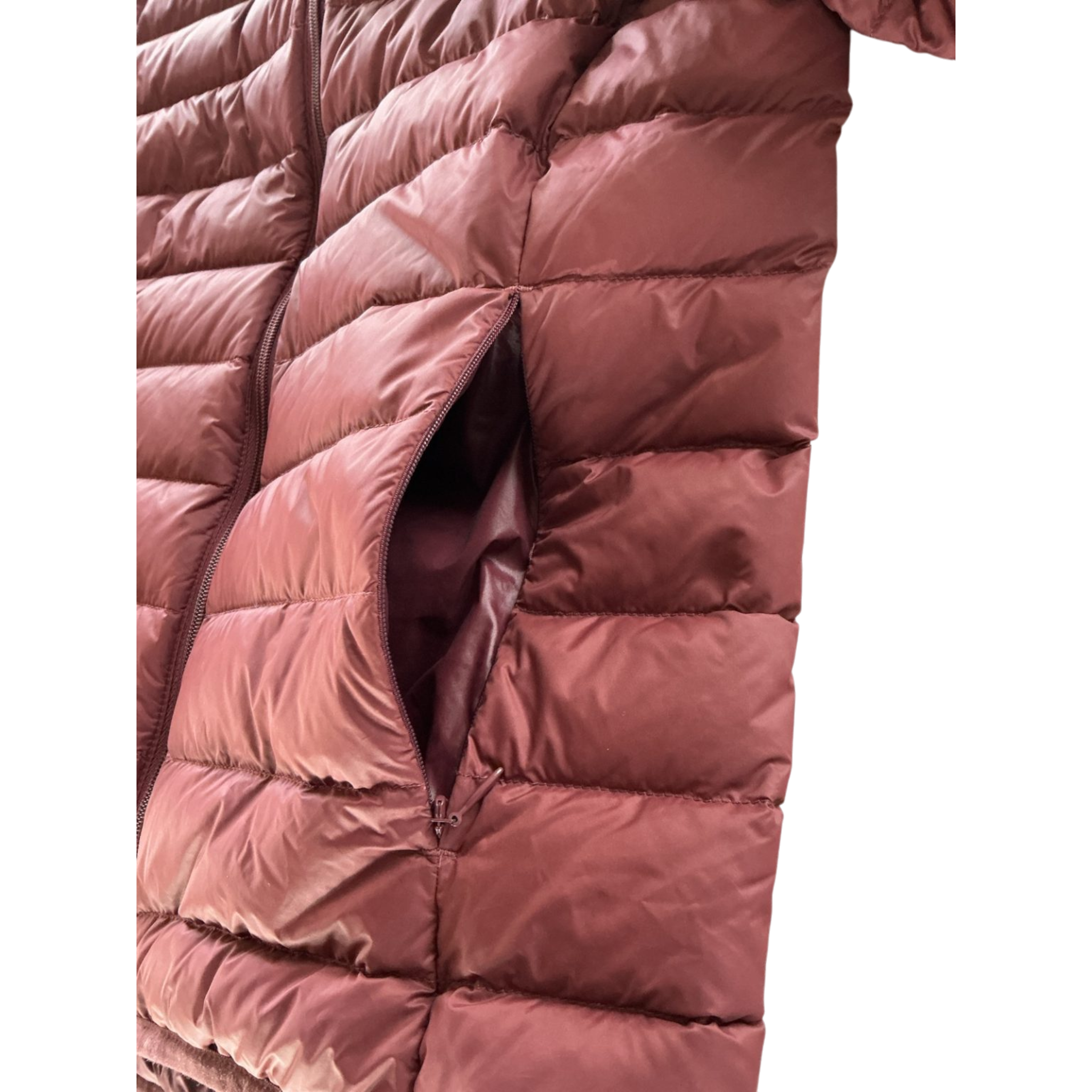 Macpac Uber Light Hooded Down Jacket Women's Size 8 – 650 Loft Down