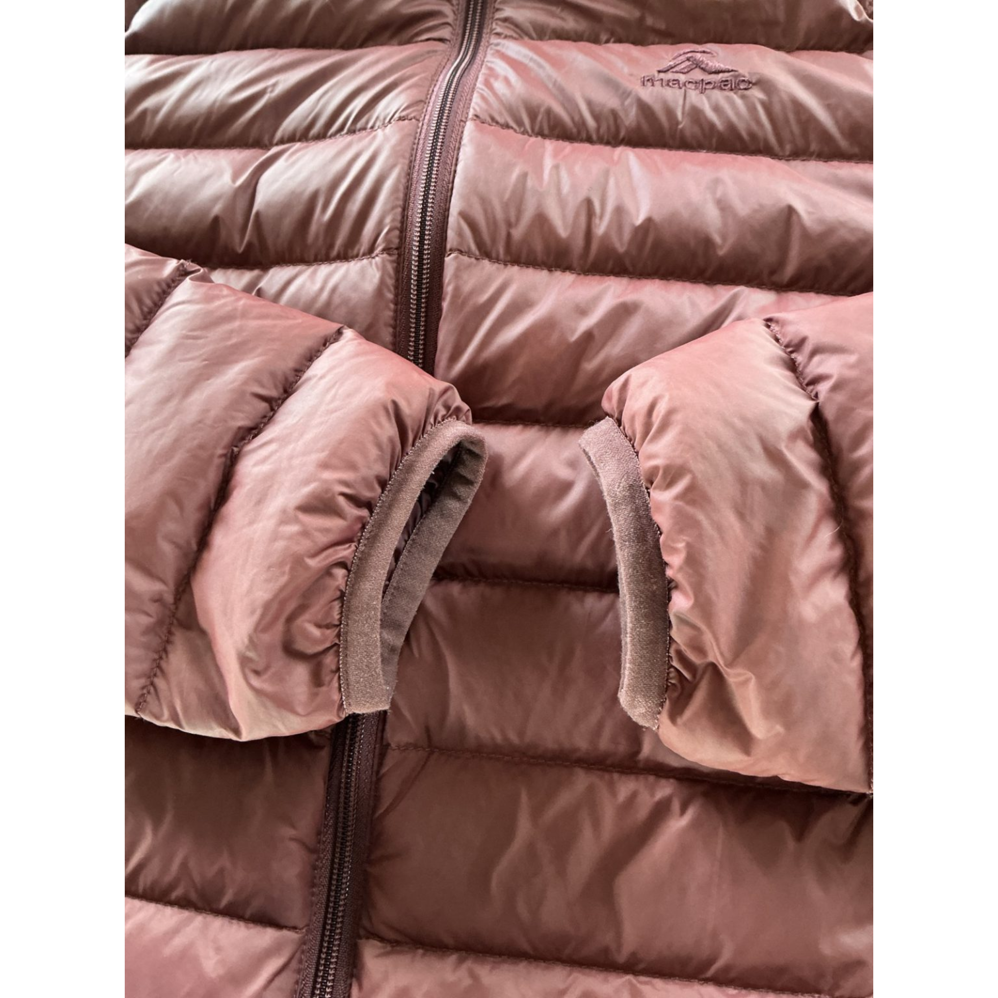 Macpac Uber Light Hooded Down Jacket Women's Size 8 – 650 Loft Down