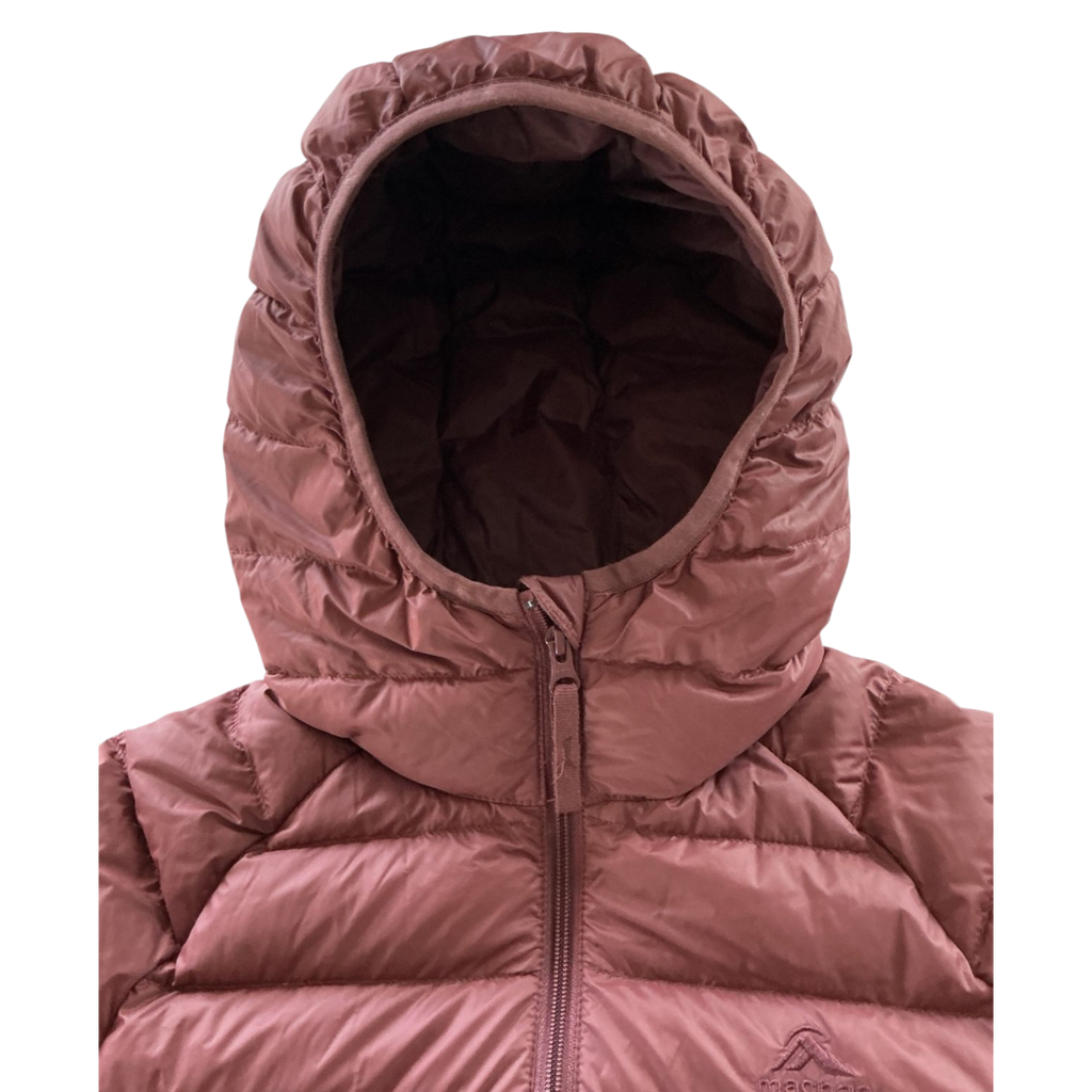 Macpac Uber Light Hooded Down Jacket Women's Size 8 – 650 Loft Down