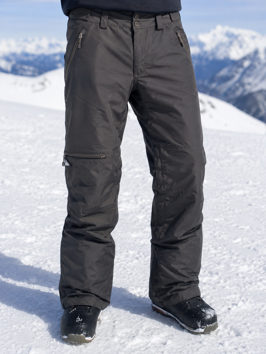 Torpedo7 Men's Insulated Snow Pants – Size M – Black