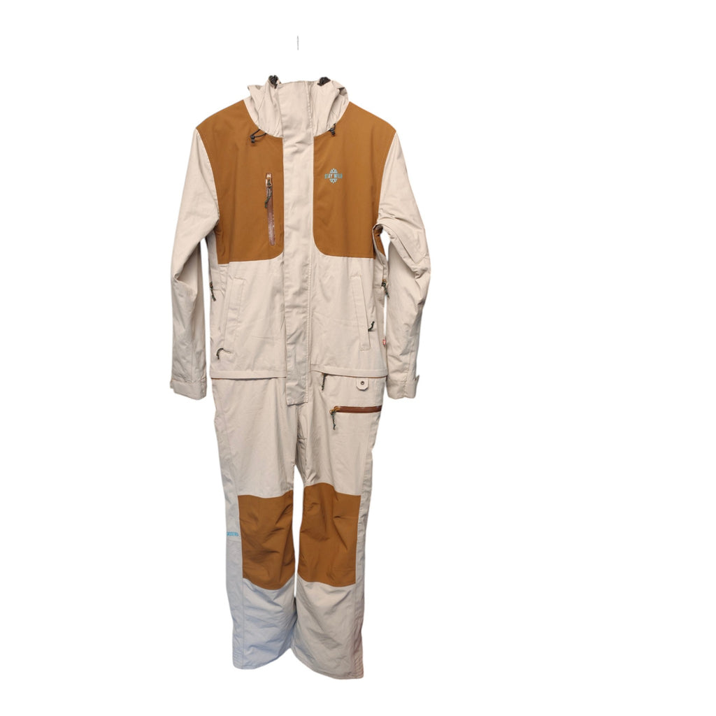 Airblaster Sassy Beast Snow Suit - Women's S - Cream and Tan - actual item photo 1