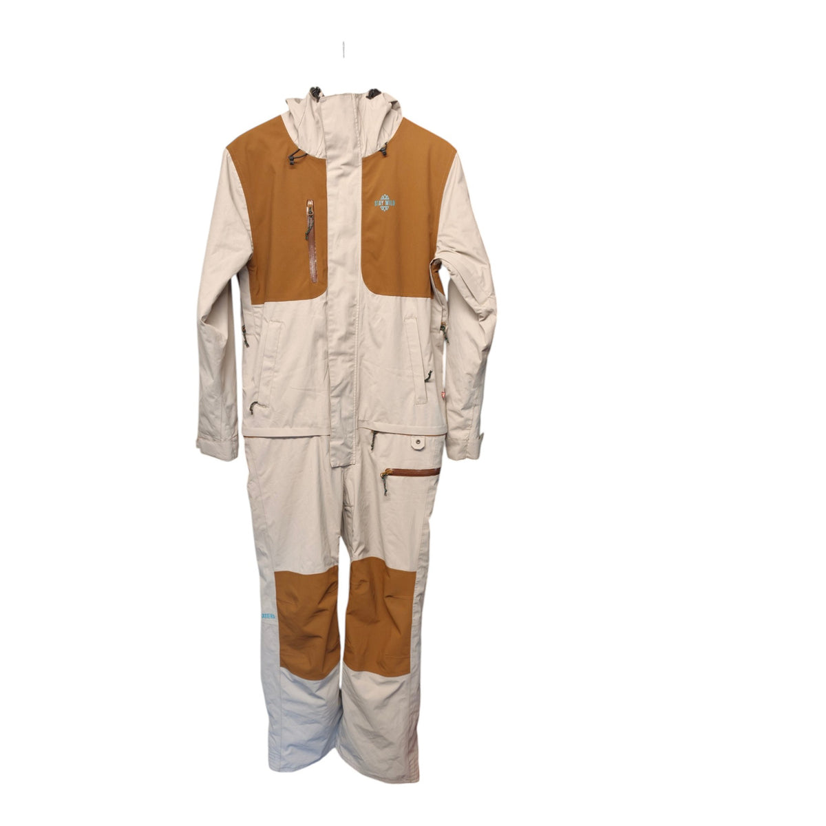 Airblaster Sassy Beast Snow Suit - Women's S - Cream and Tan - actual item photo 1