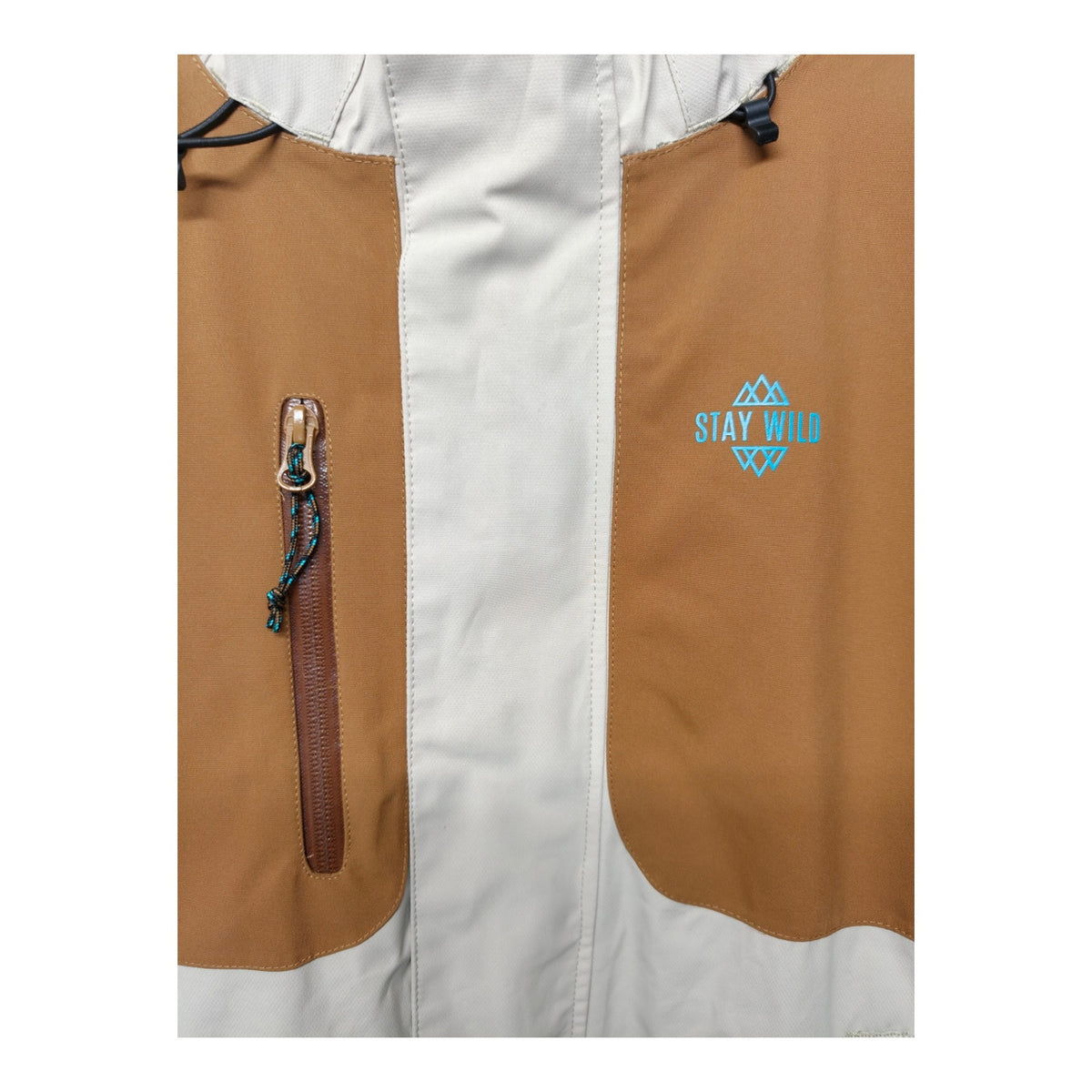Airblaster Sassy Beast Snow Suit - Women's S - Cream and Tan - actual item photo 3
