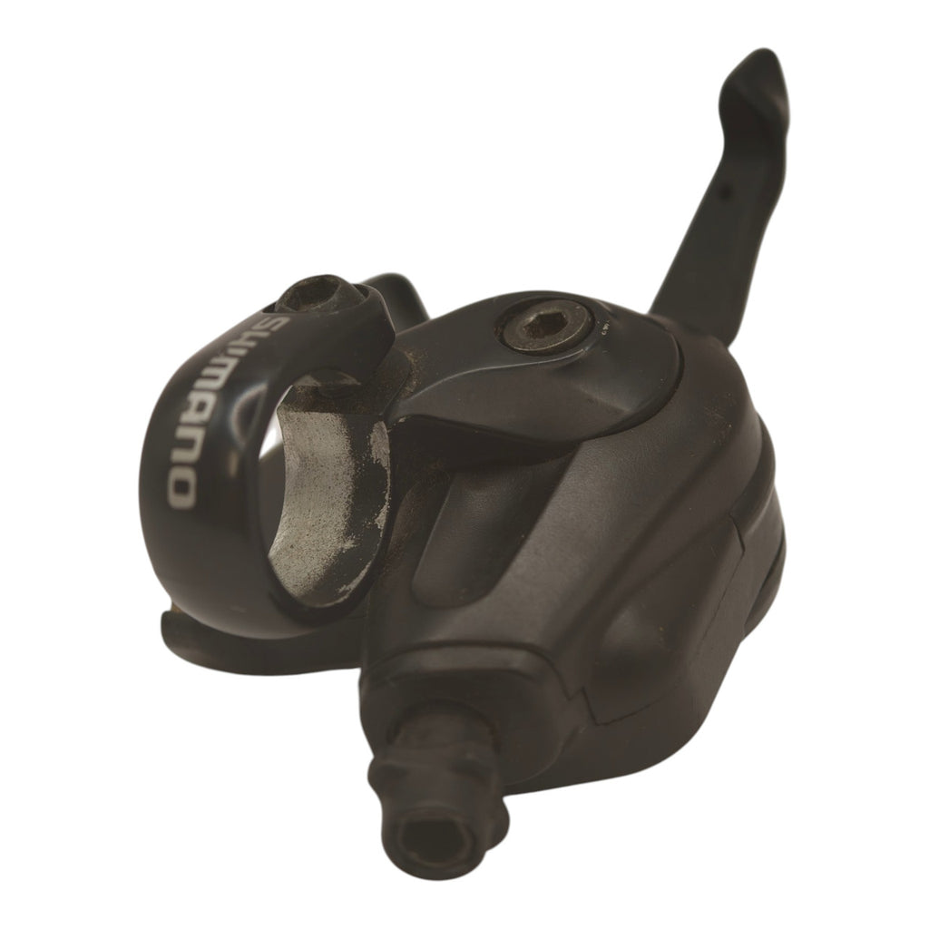 Shimano Left-Hand 3-Speed Trigger Shifter - Black - actual item photo 3