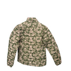 Kathmandu Duckdown 550 Jacket - Women's 8 - Green Geometric - actual item photo 2