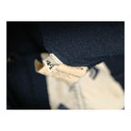 Roberta Tonini Vintage Knit Ski Pants - Labelled 44 - Navy - actual item photo 4