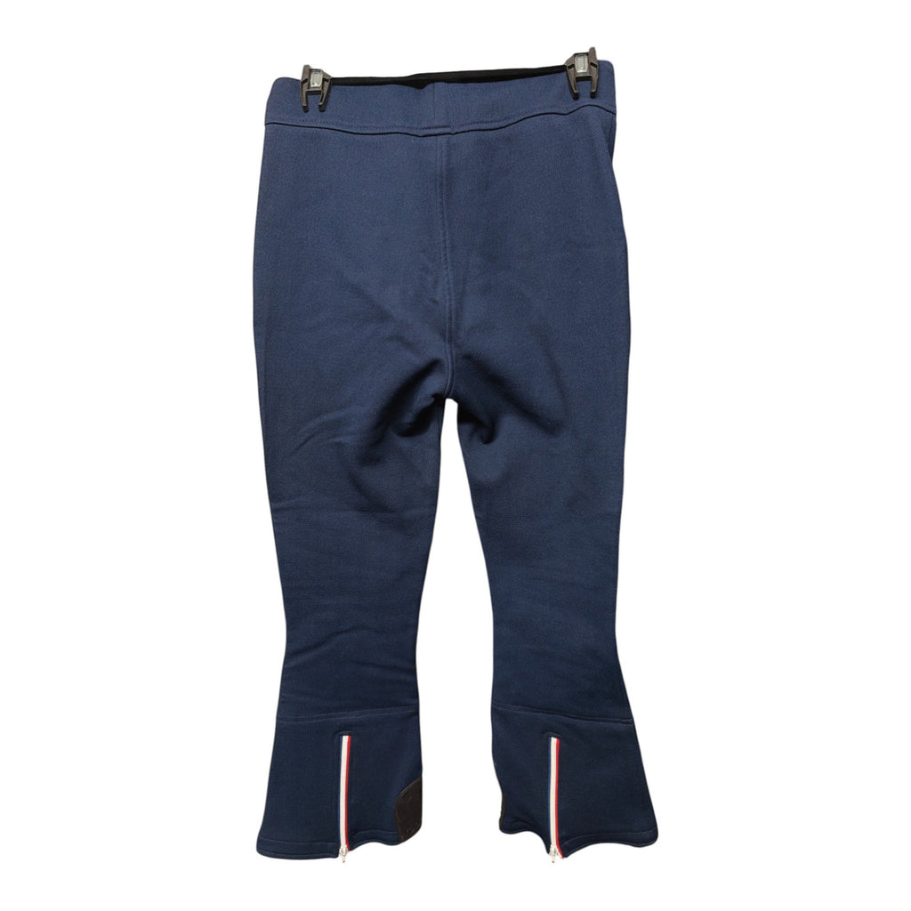 Roberta Tonini Vintage Knit Ski Pants - Labelled 44 - Navy - actual item photo 2