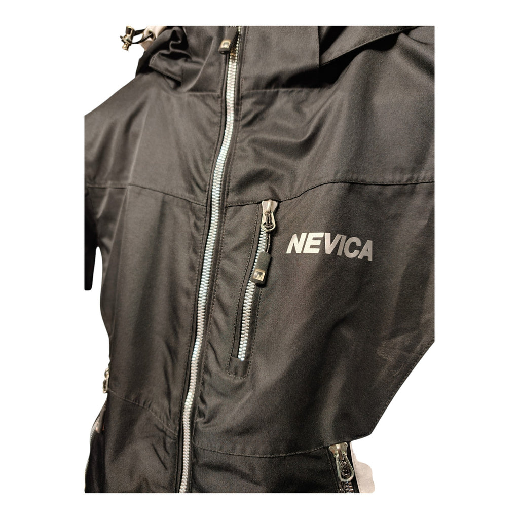 Nevica Hooded Snow Jacket - Women's UK 10 - Black and White - actual item photo 8