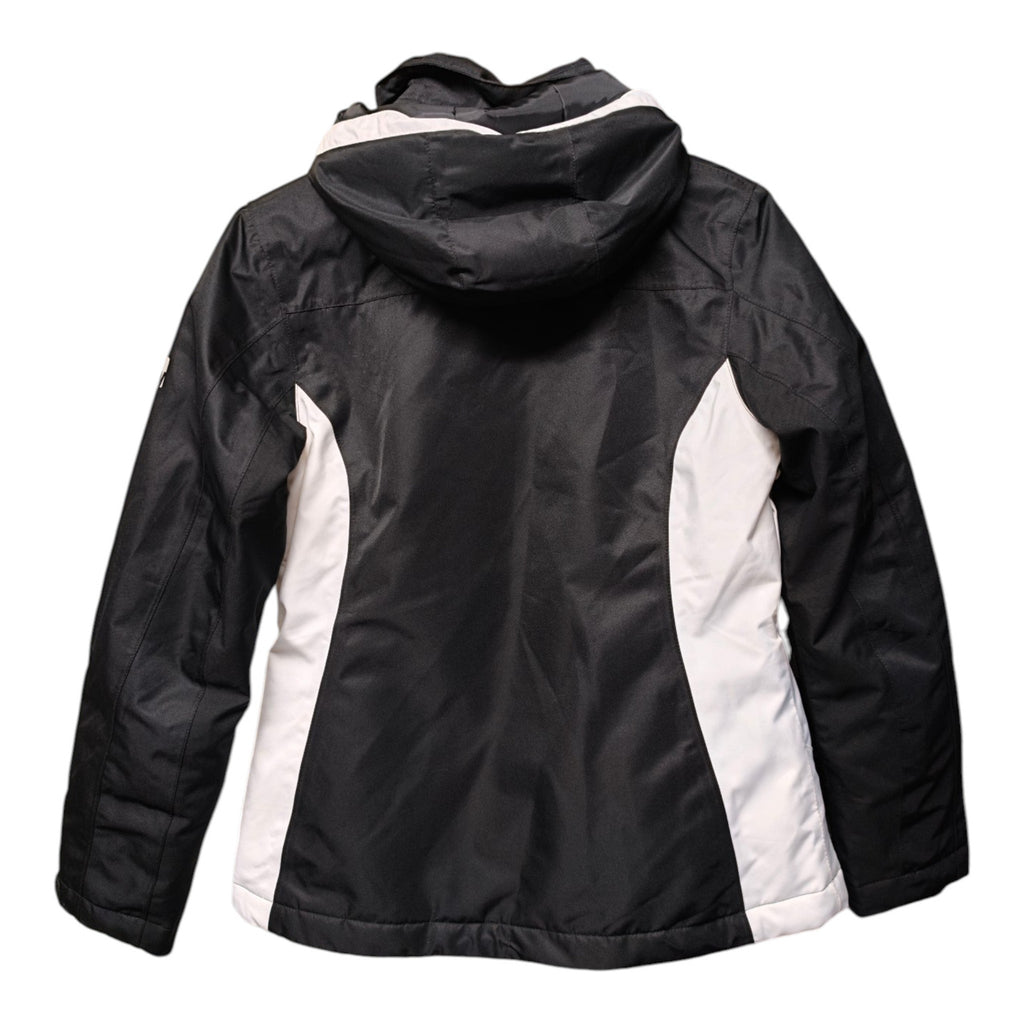 Nevica Hooded Snow Jacket - Women's UK 10 - Black and White - actual item photo 2