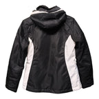 Nevica Hooded Snow Jacket - Women's UK 10 - Black and White - actual item photo 2