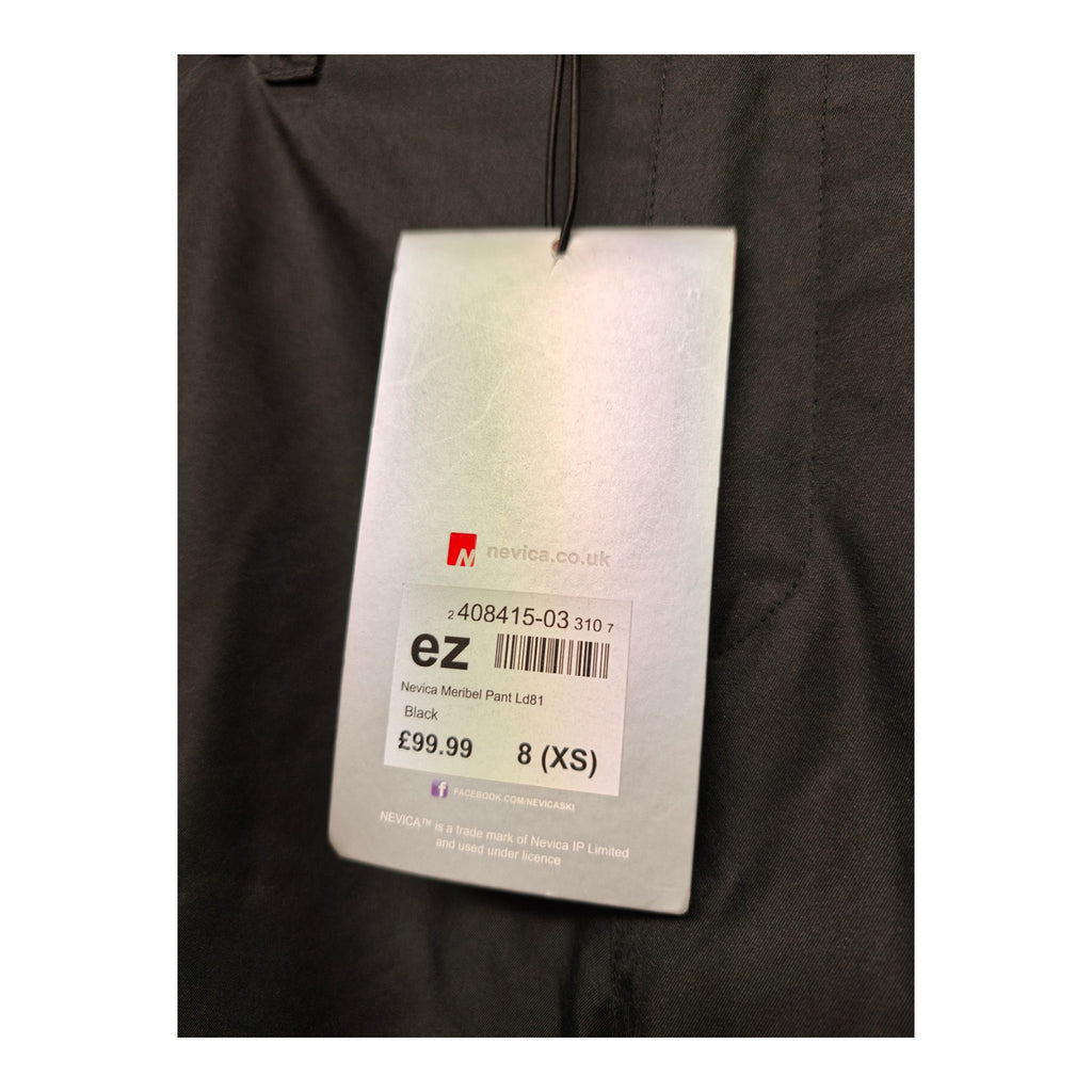 Nevica Meribel Ski Pants - Women's 8 (XS) - Black - actual item photo 3