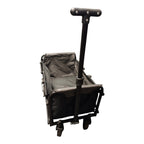 BEIYUE Folding Utility Wagon - Black - actual item photo 3