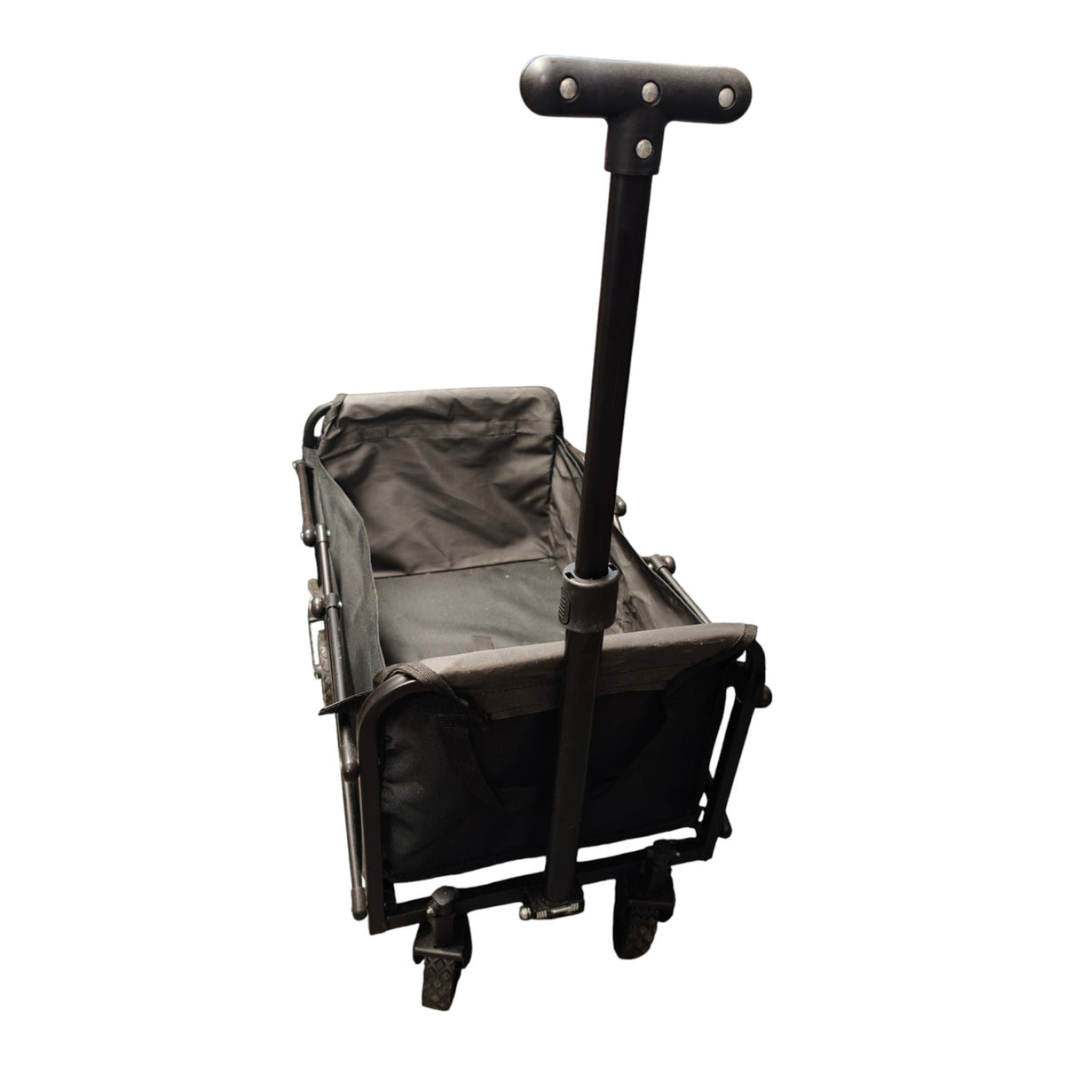 BEIYUE Folding Utility Wagon - Black - actual item photo 3