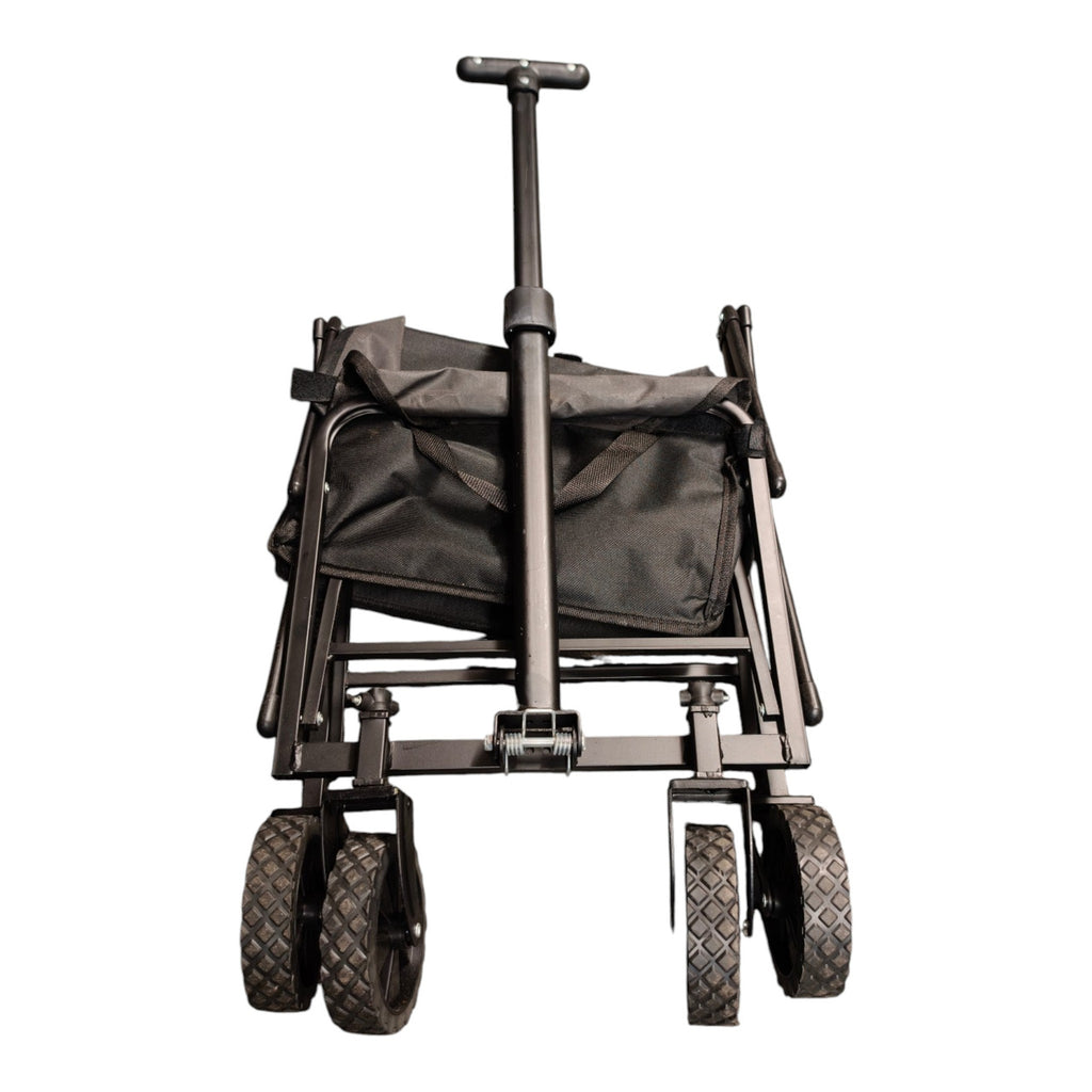 BEIYUE Folding Utility Wagon - Black - actual item photo 7