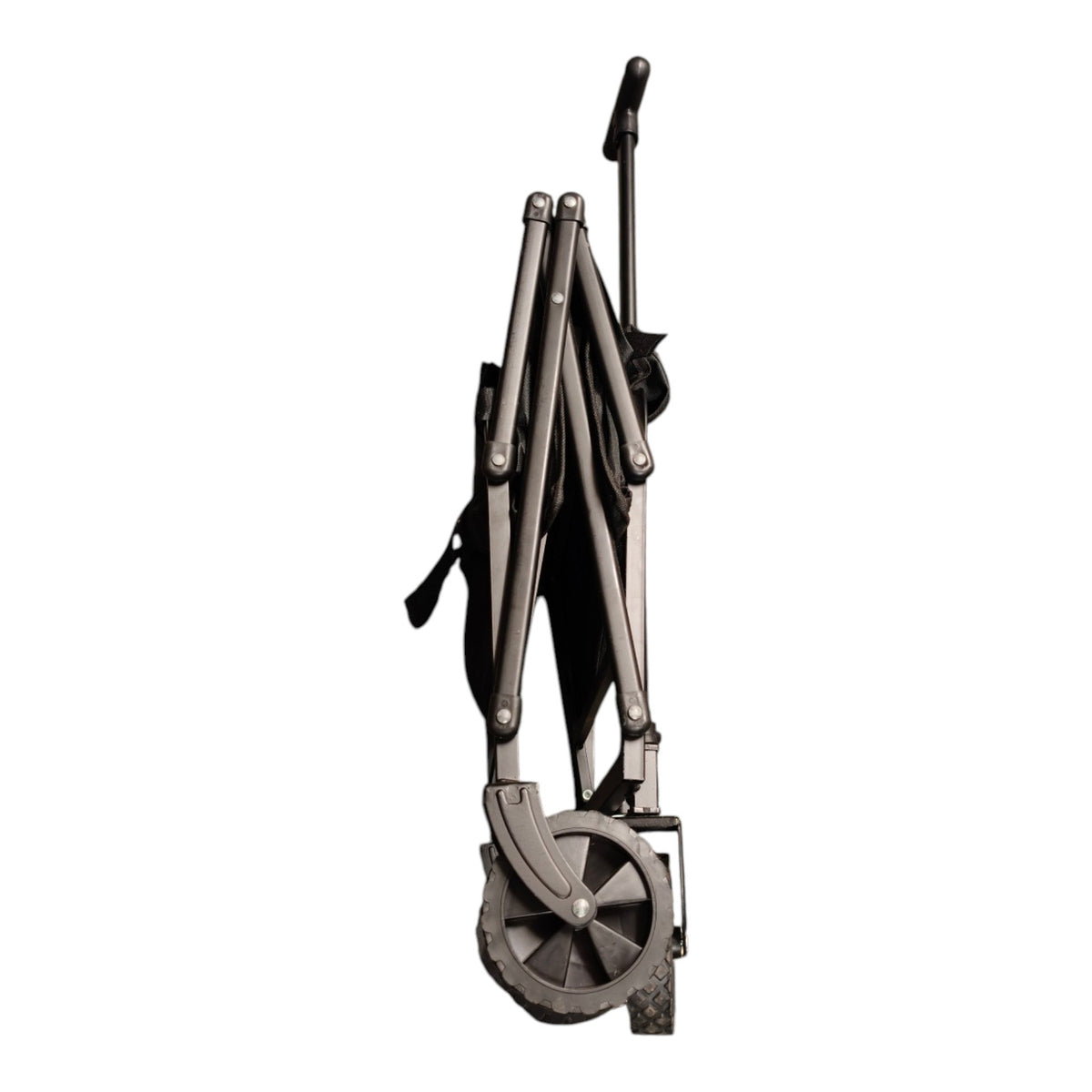 BEIYUE Folding Utility Wagon - Black - actual item photo 2