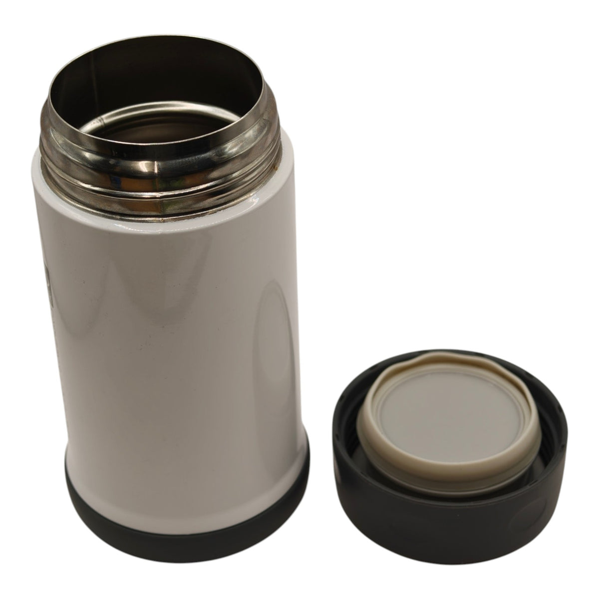 SURE Thermal Food Jar - White and Black - actual item photo 2