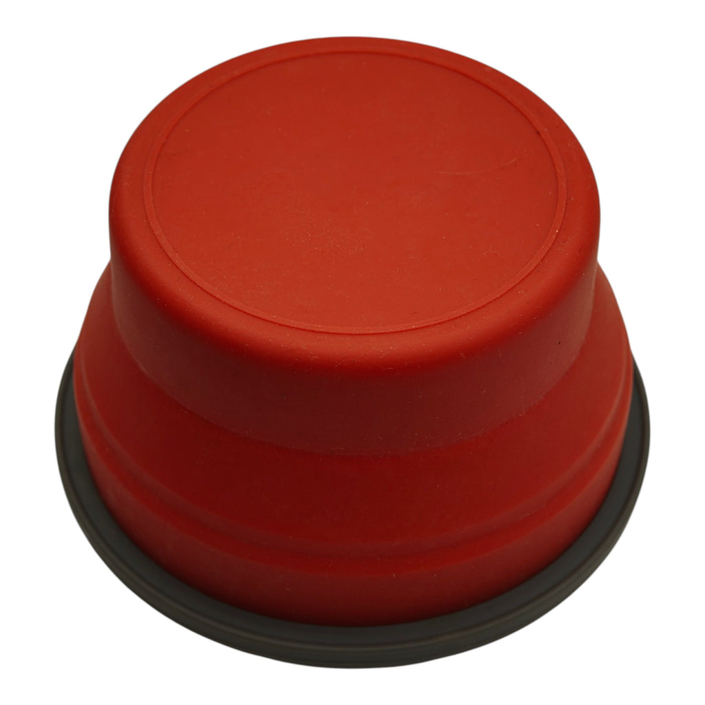 Kathmandu Collapsible Food Container with Clip Lid - Red - actual item photo 4