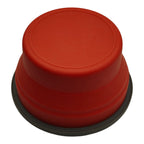 Kathmandu Collapsible Food Container with Clip Lid - Red - actual item photo 4