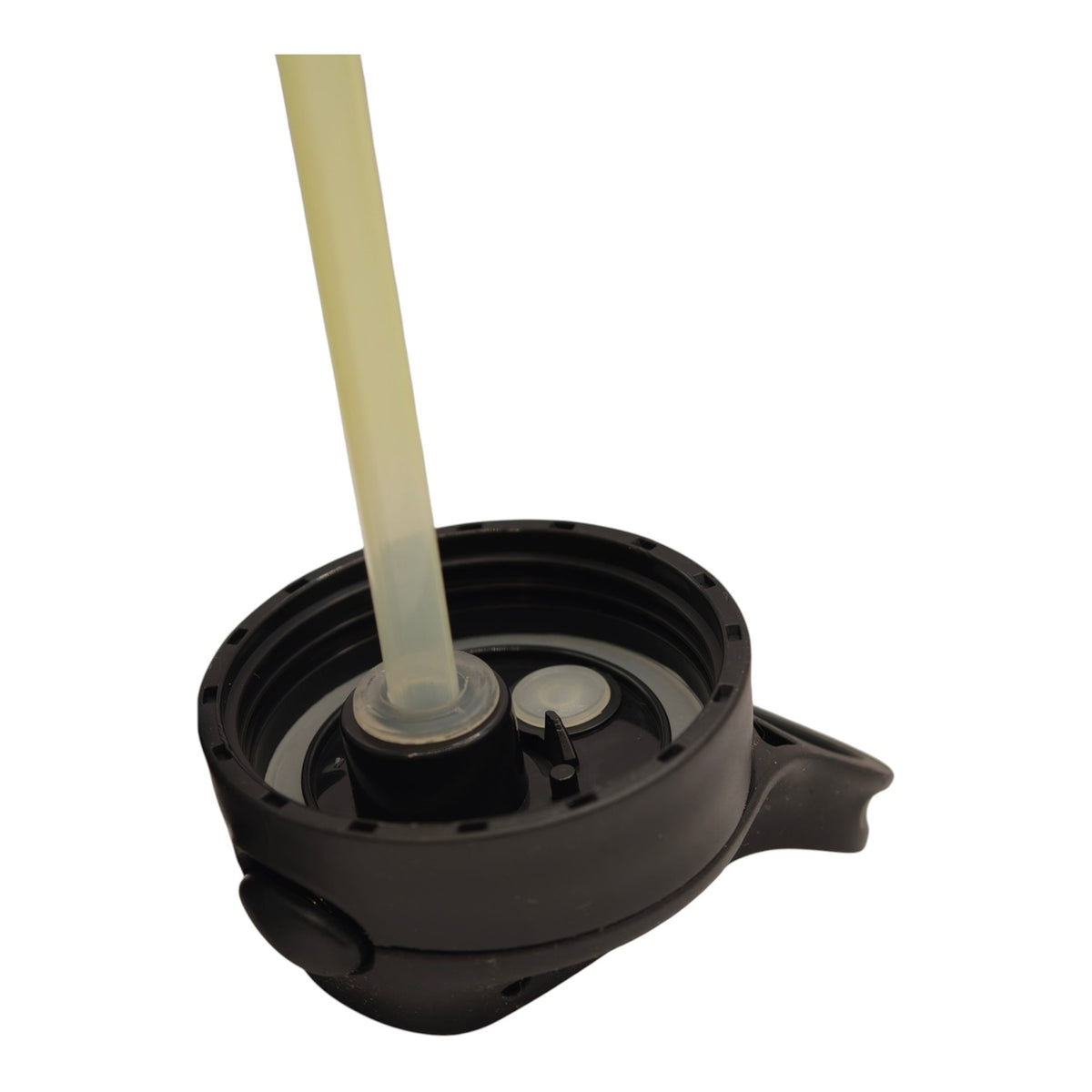 Nuromol Promotional Metal Drink Bottle with Straw Lid - Grey - actual item photo 1
