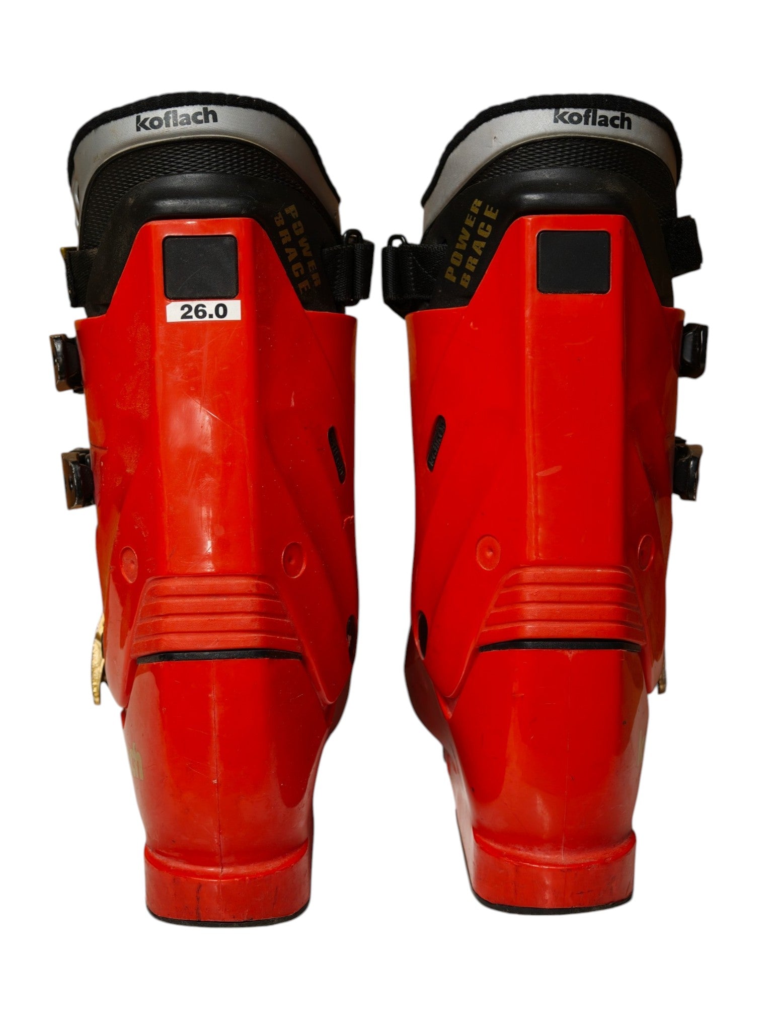 Red Koflach Ski Boots — Mondo 26 / Sole 307 mm