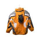 Spyder Ski Jacket – Men’s High Performance Snow Jacket – Orange/Grey - XL