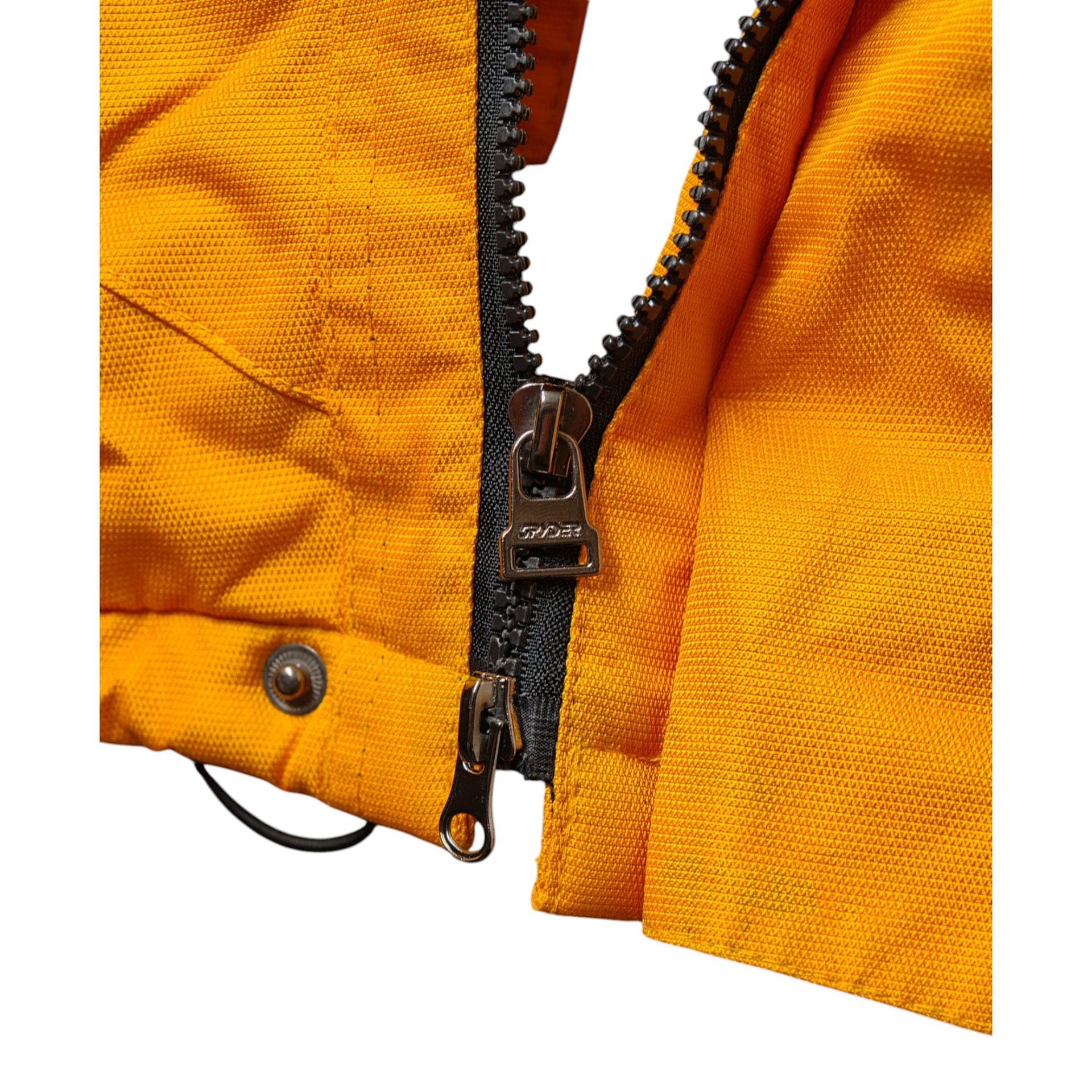 Spyder Ski Jacket – Men’s High Performance Snow Jacket – Orange/Grey - XL