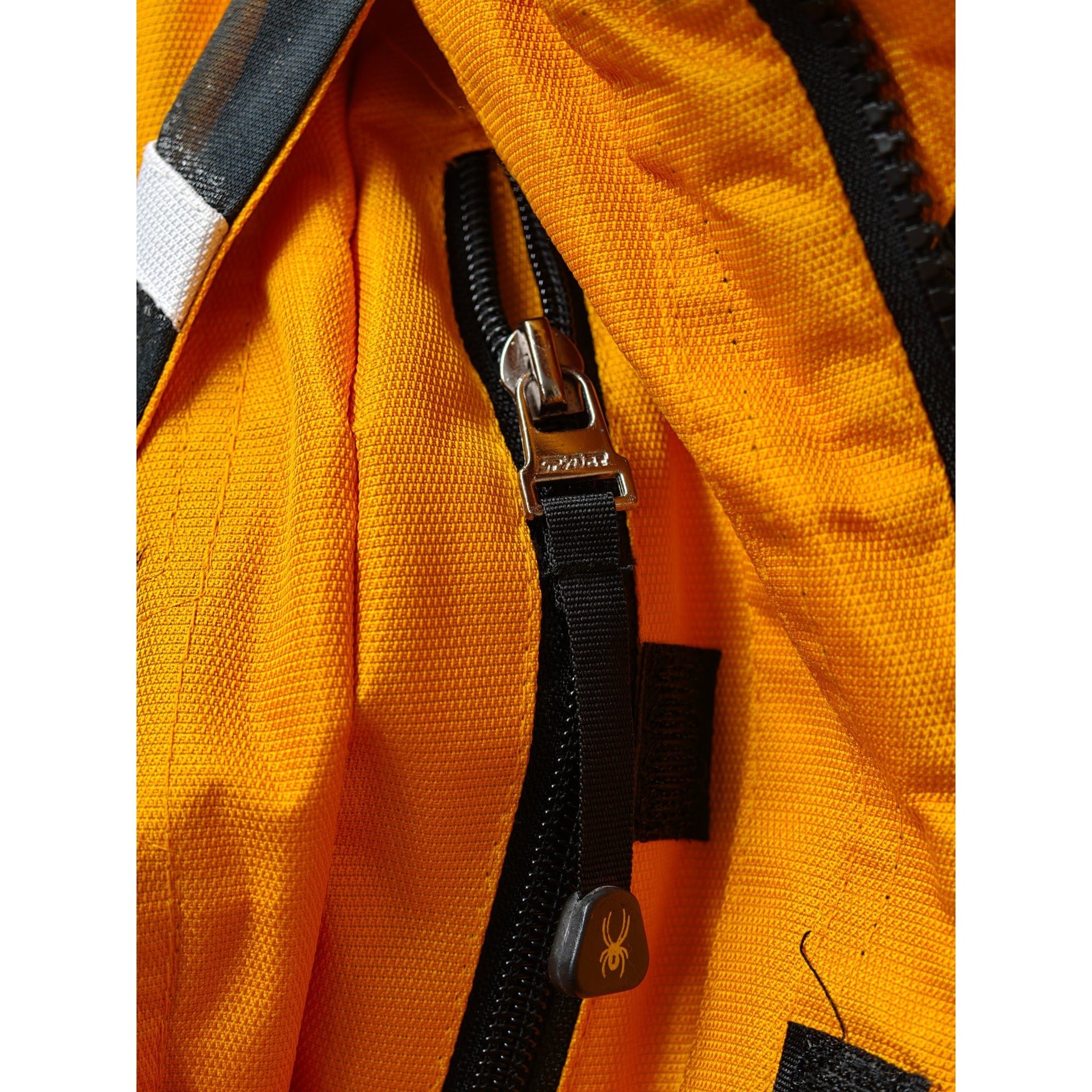 Spyder Ski Jacket – Men’s High Performance Snow Jacket – Orange/Grey - XL