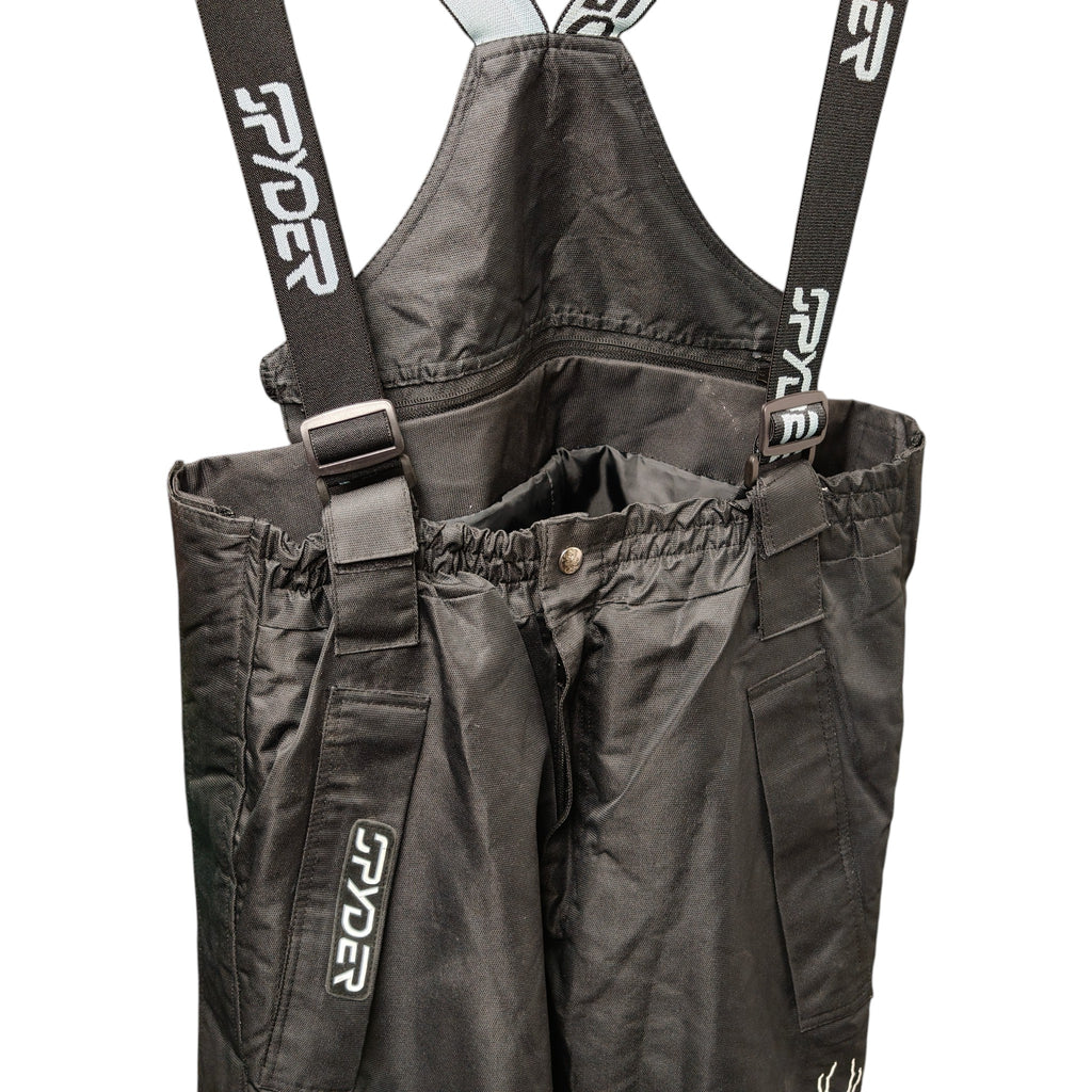 Spyder Ski Bib Pants – Men’s Insulated Snow Pants – Black - L
