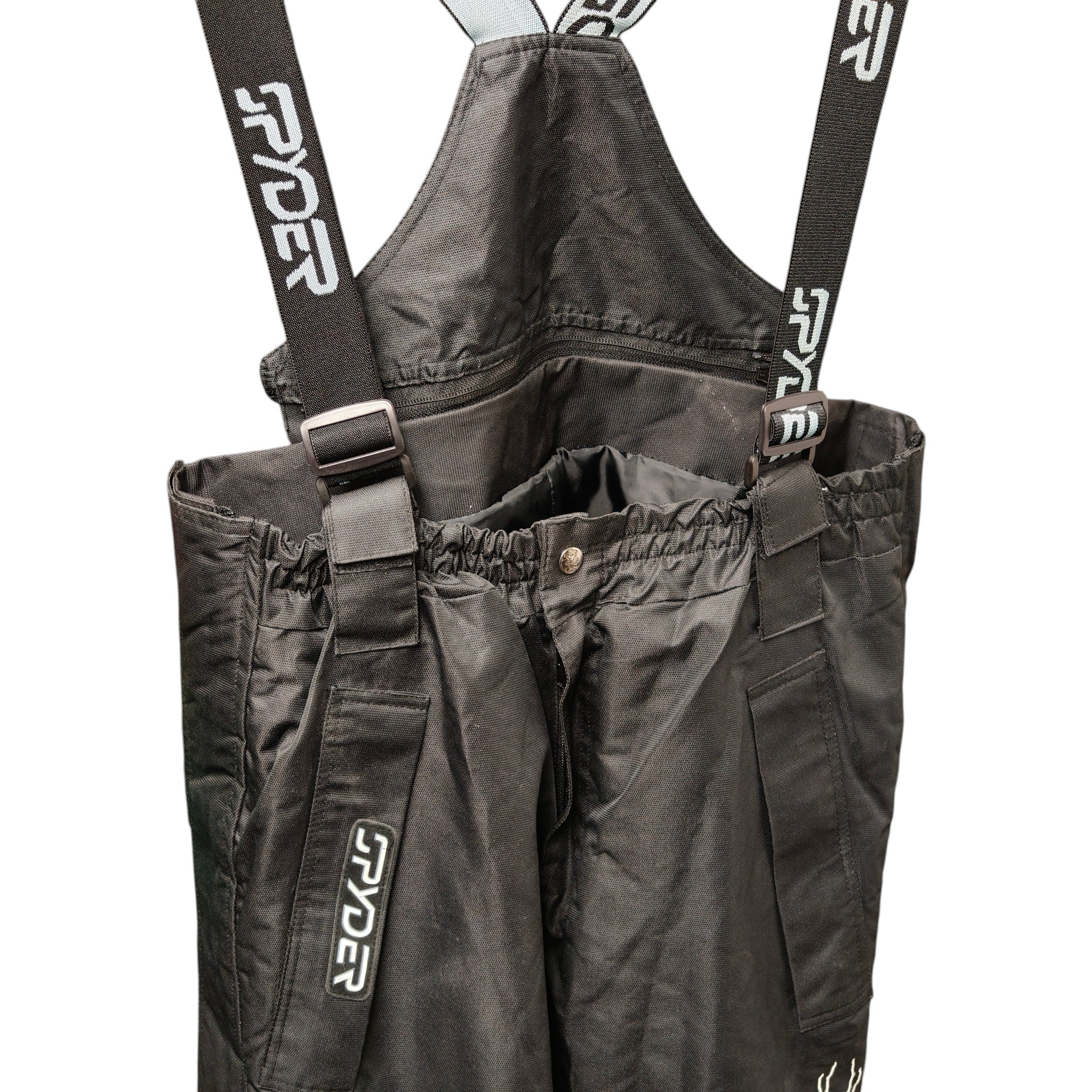 Spyder Ski Bib Pants – Men’s Insulated Snow Pants – Black - L