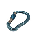 Five-O Locking Carabiner – Blue Screwgate