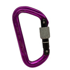 Camp Italy Locking Carabiner – Purple