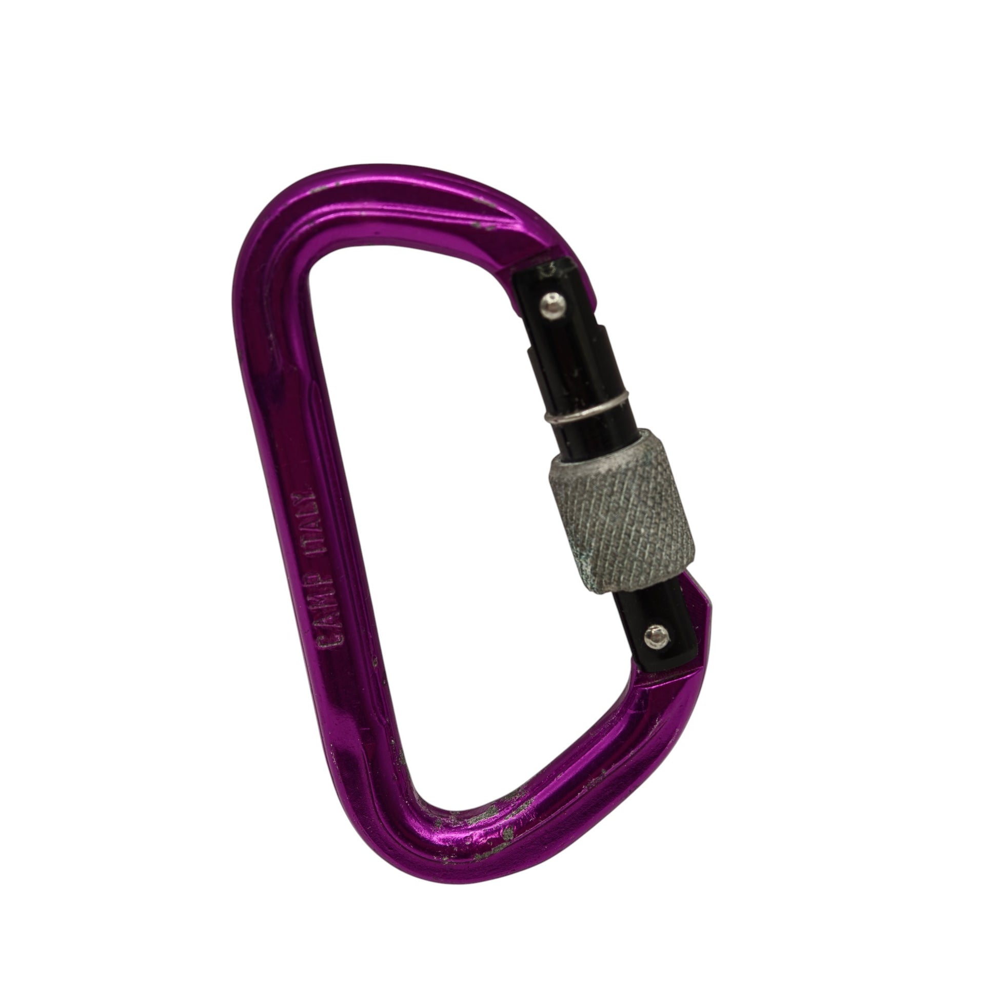 Camp Italy Locking Carabiner – Purple