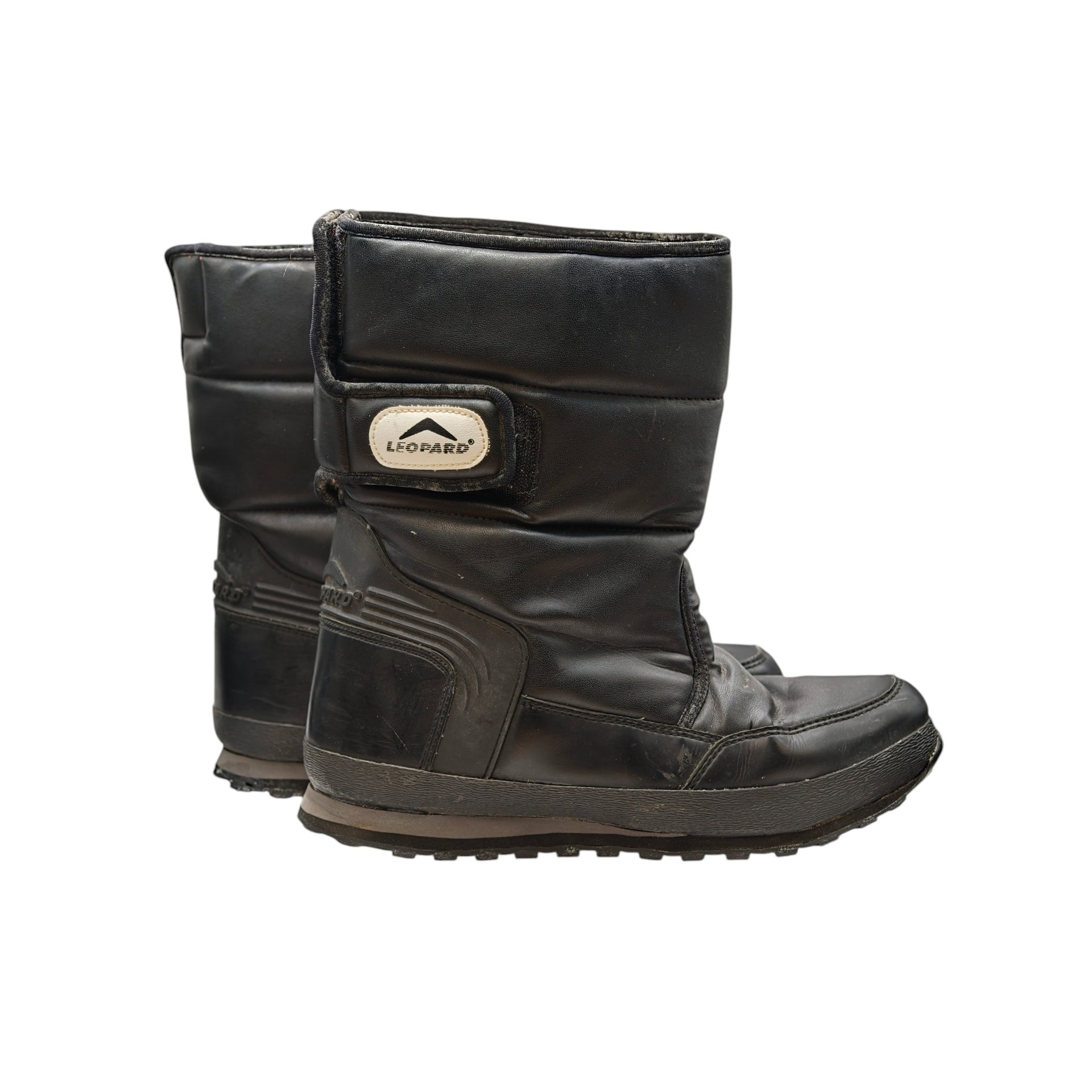 Leopard Après Ski Snow Boots – Size 45 EU