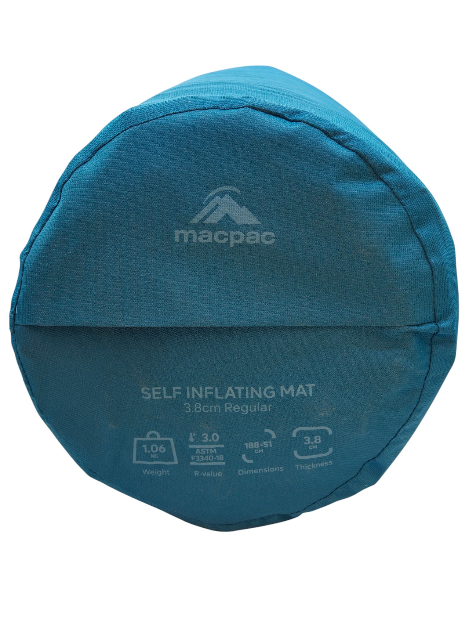 Macpac self inflating mat regular — 188 × 51 × 3.8 cm
