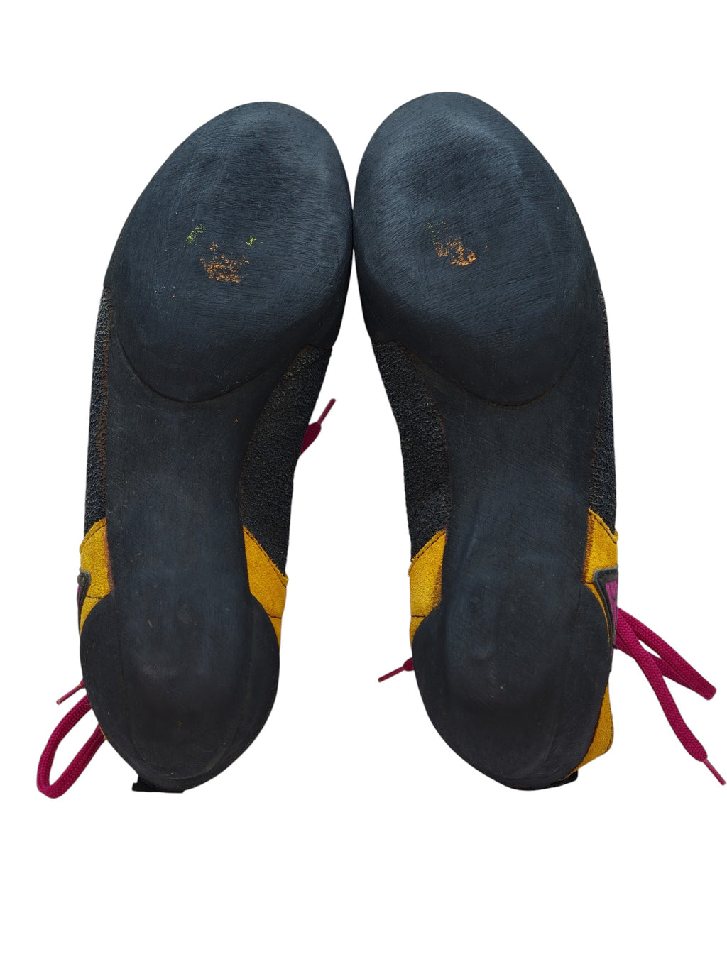 Asolo Climbing Shoes – Low Profile Lace-Up – Bright Pink/Yellow