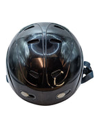 RED Skycap Snow Helmet Black - Medium (58cm)