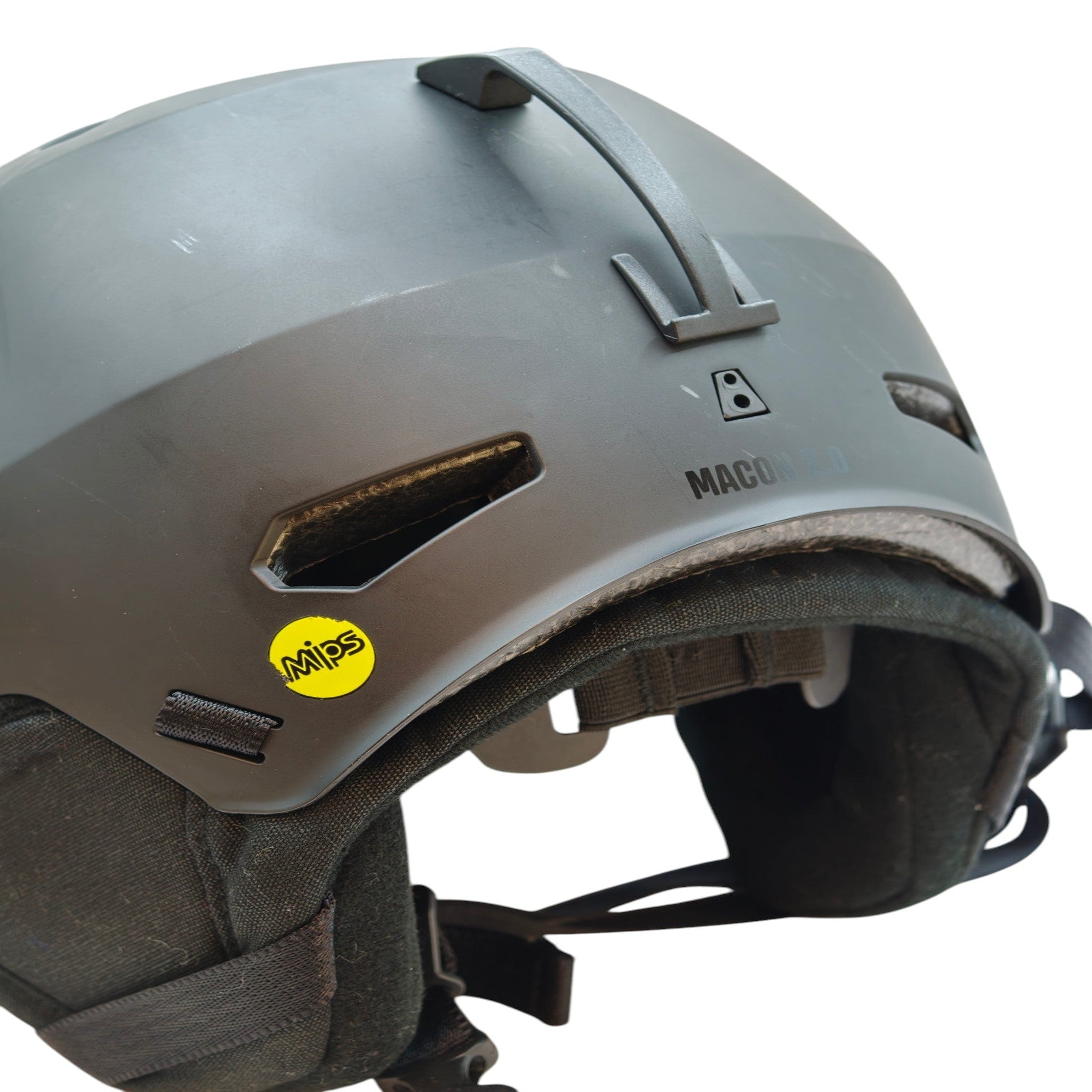Bern Macon 2.0 MIPS Snow Helmet – Grey – Medium