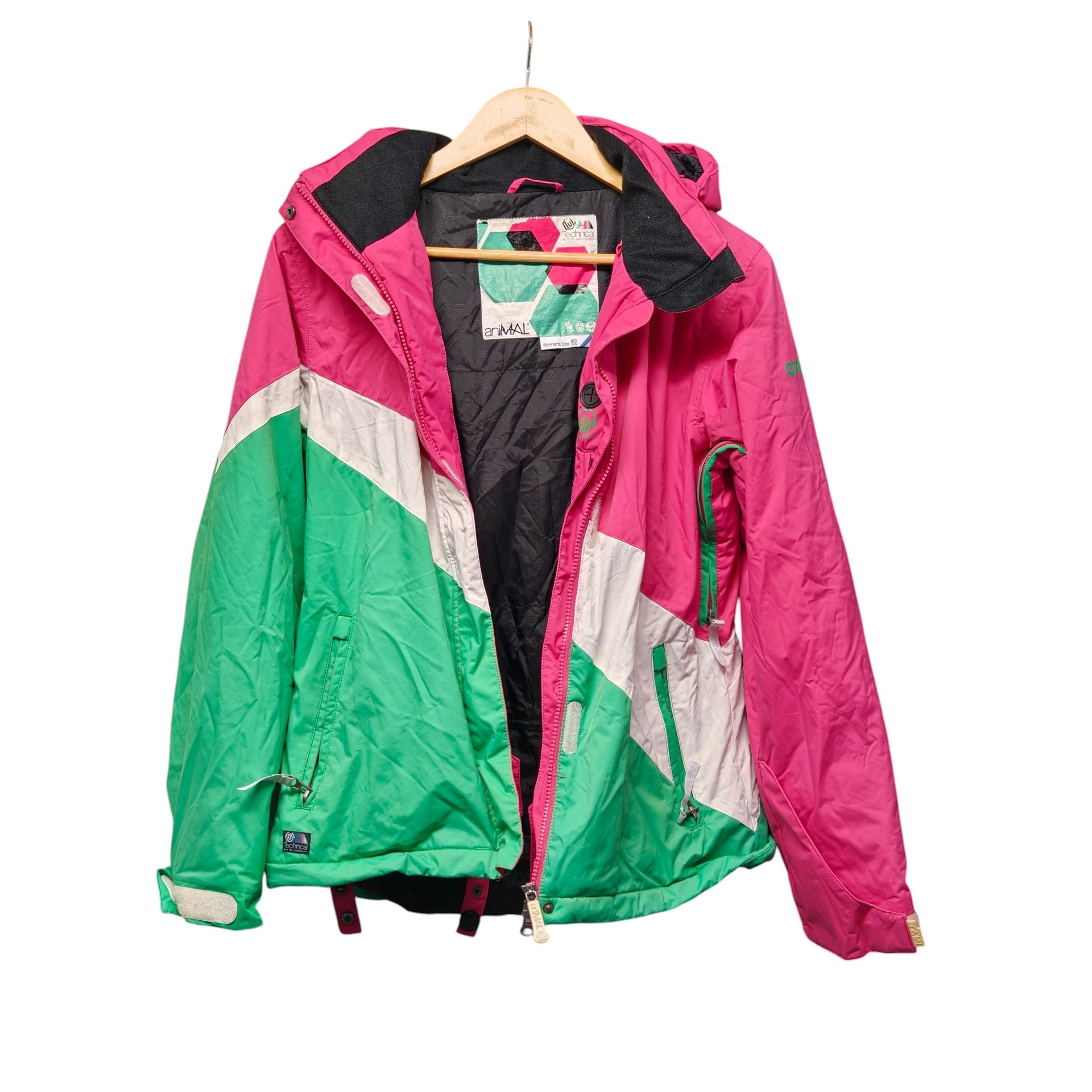 Animal Women’s Ski Jacket Size 10 – Waterproof Snow Jacket