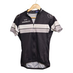 Kiwi Randonneurs Women's Cycling Jersey – Size 10 – Black/White Full Zip